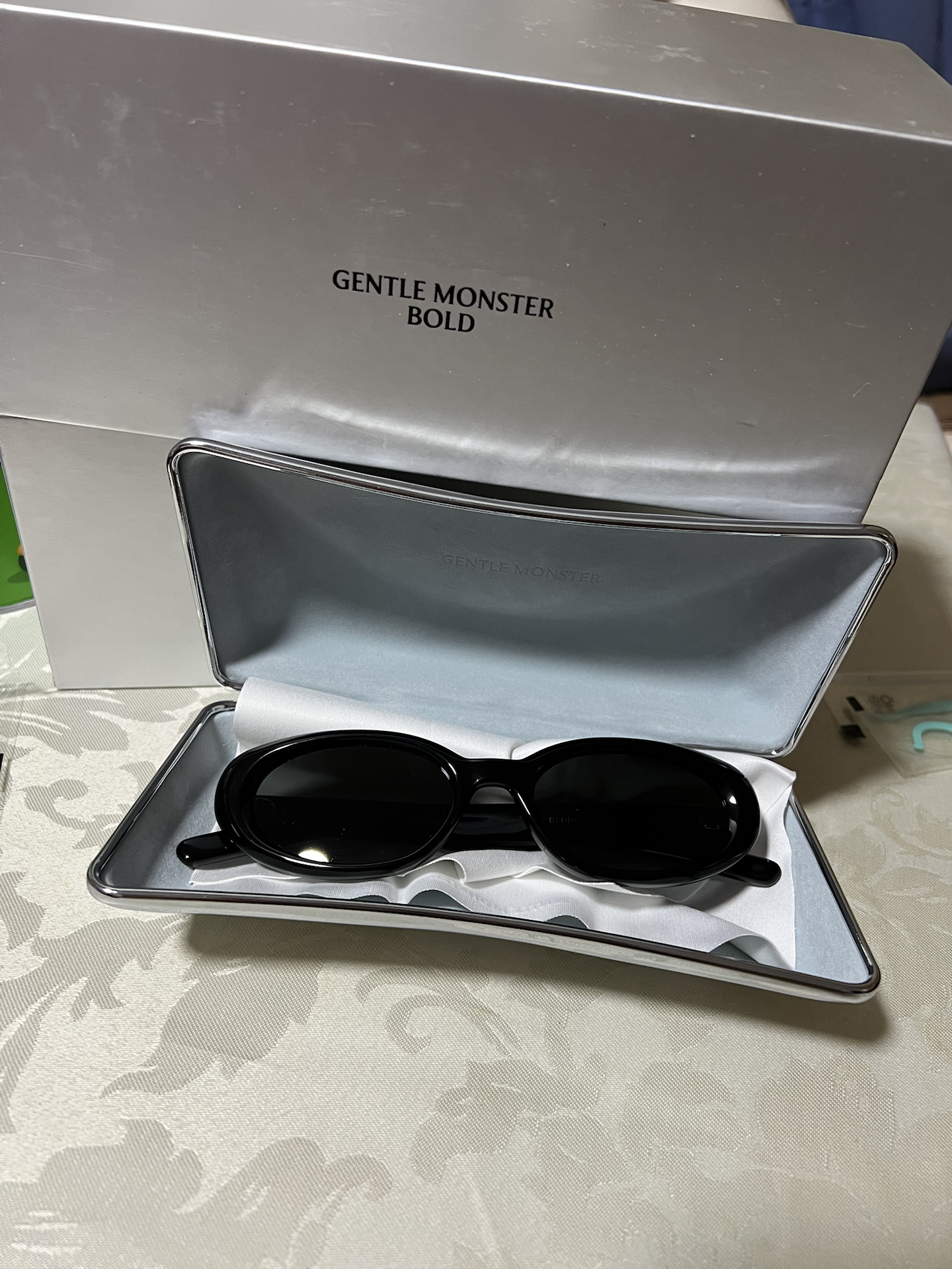 custom review-GENTLE MONSTER Пластиковая оправа ОВАЛЬНЫЕ Солнцезащитные очки Унисекс