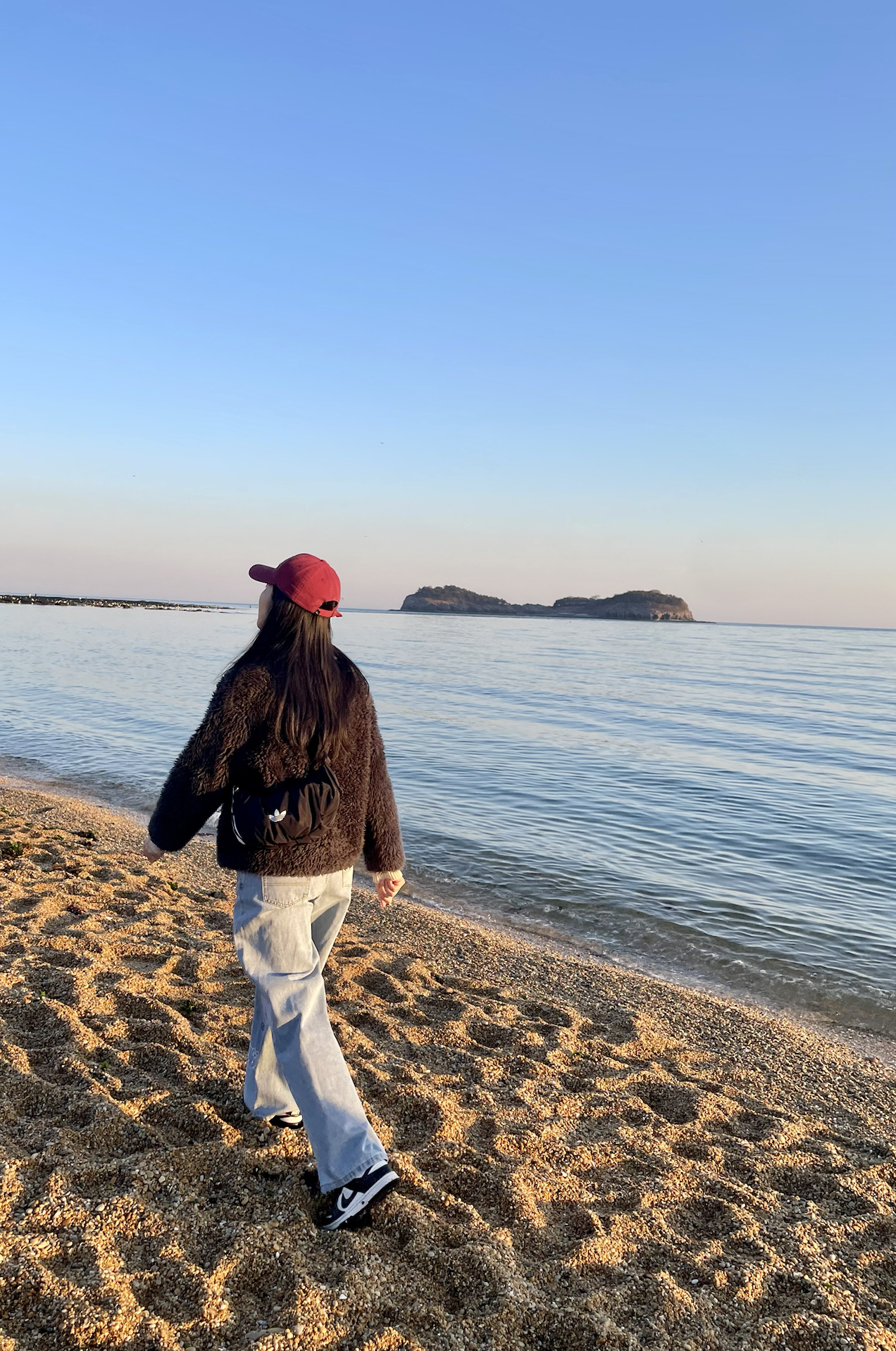 海边保暖元气搭配