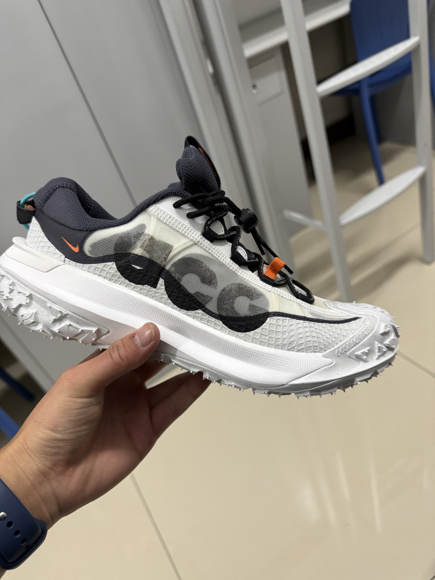 custom review-Nike ACG Mountain Fly 2 Low Водонепроницаемый и Дышащий Поддержка Низкий Топ Уличная Обувь Мужская Белый