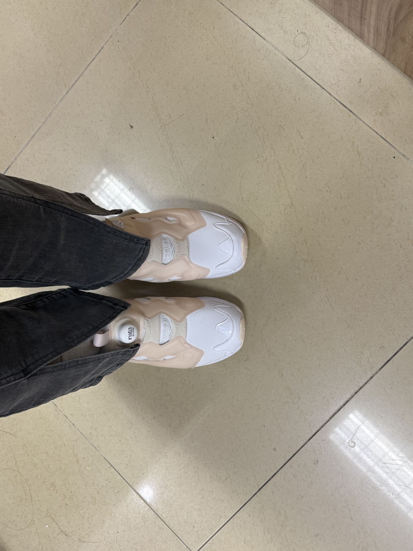 custom review-Reebok Instapump Fury OG MU Легкий Низкий Топ Повседневная Обувь Женская Белый Розовый