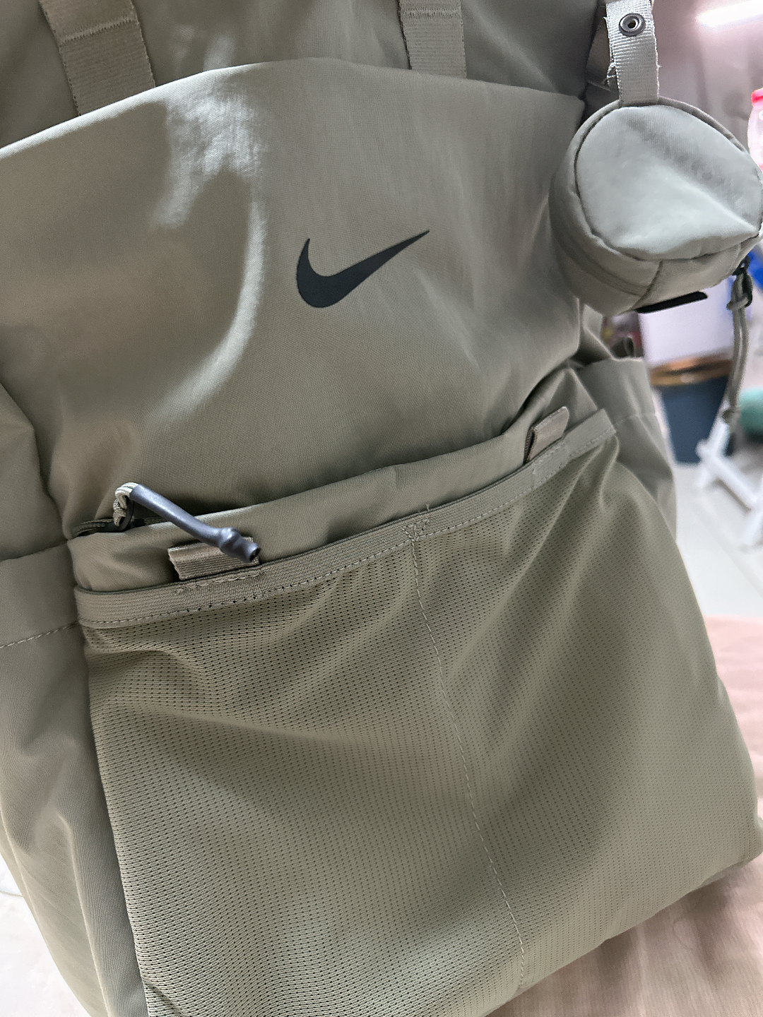 custom review-Nike Нейлоновый Рюкзак Средний Мужской Land Военный Зеленый