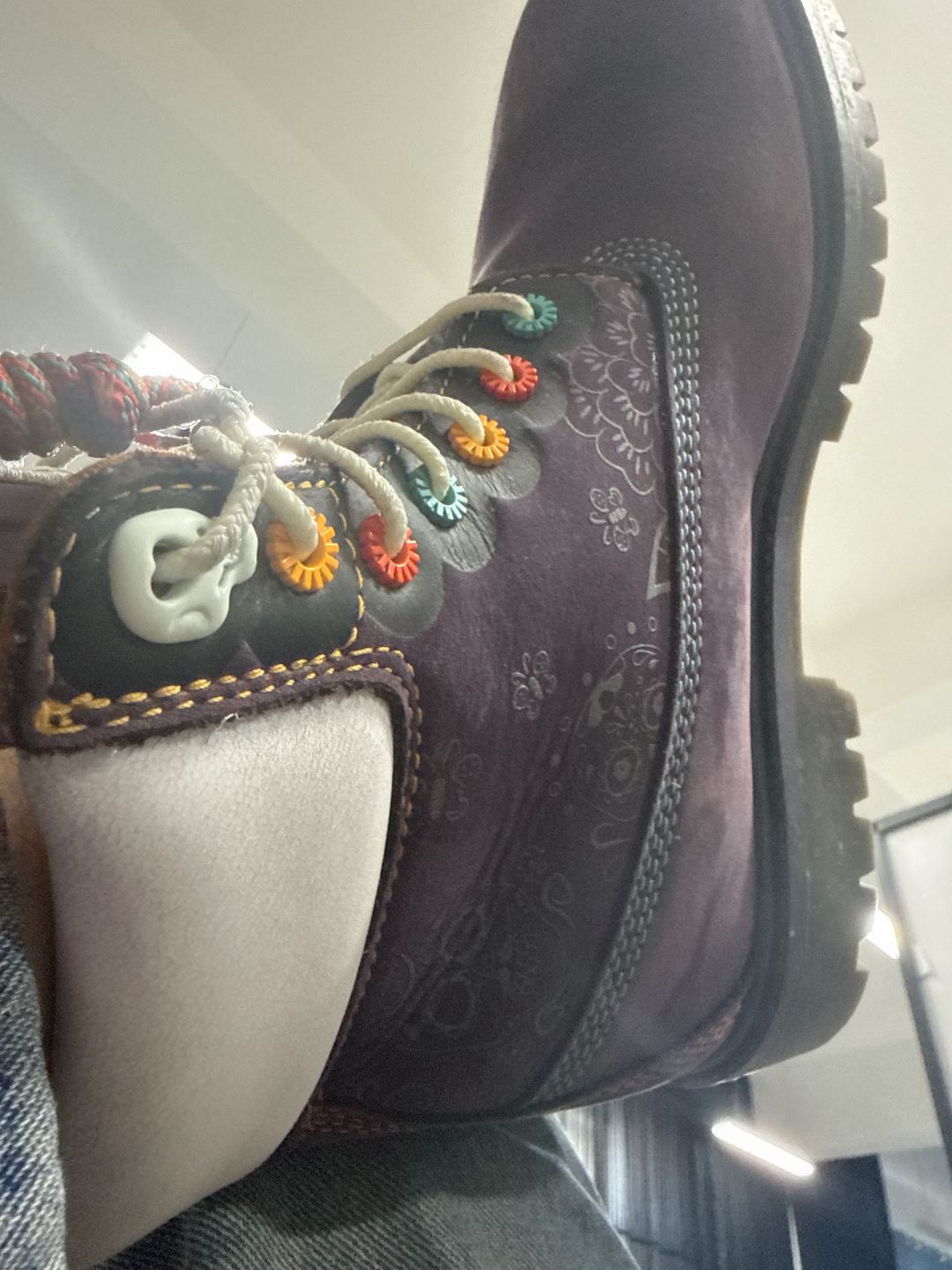 custom review-Timberland Classic 6 Inch Boot Мужской Темно-фиолетовый