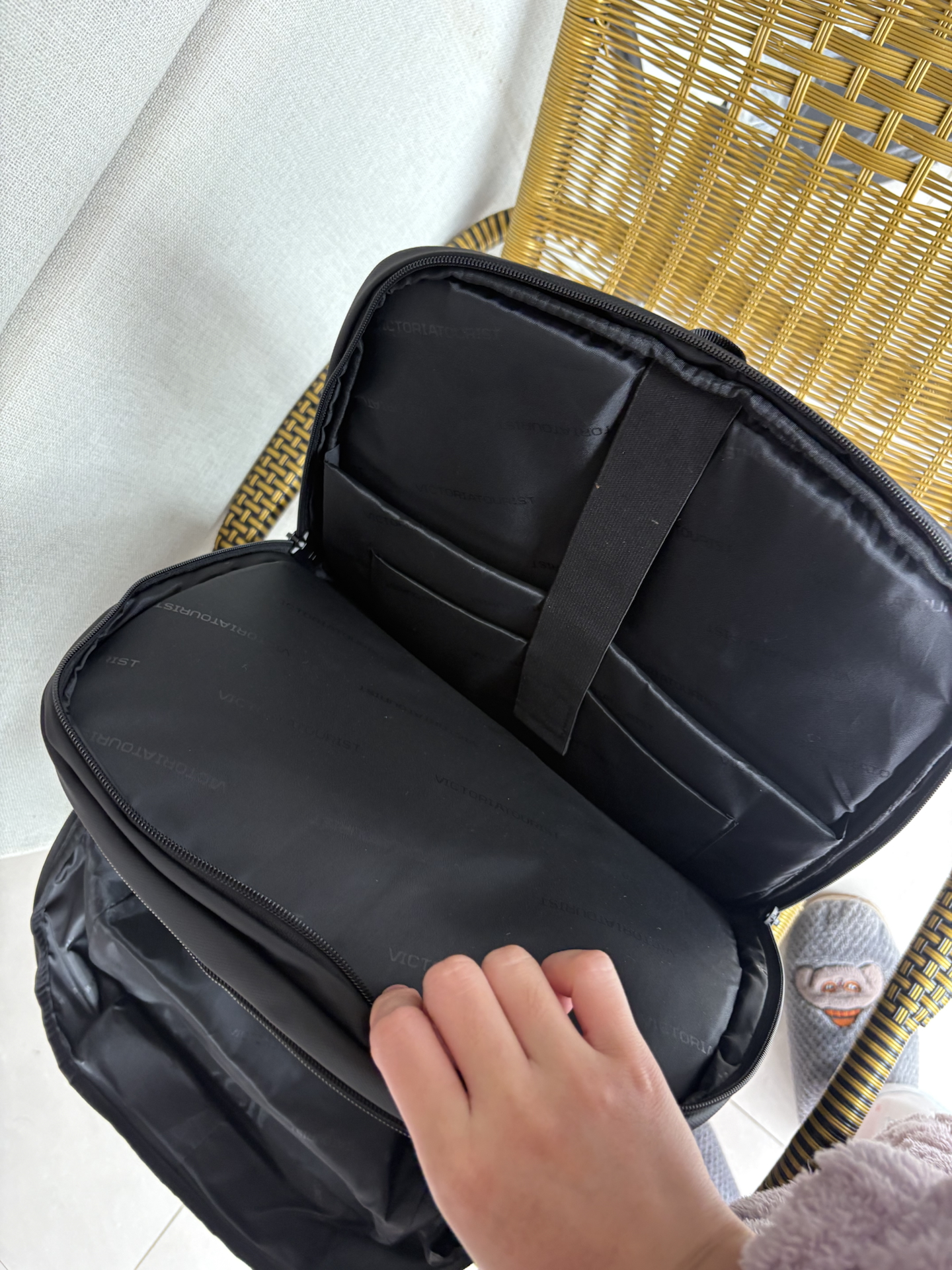 custom review-WEIDUOLIYALVXINGZHE Рюкзак из кожаной мембраны Стандартный (Standard) Унисекс Черный