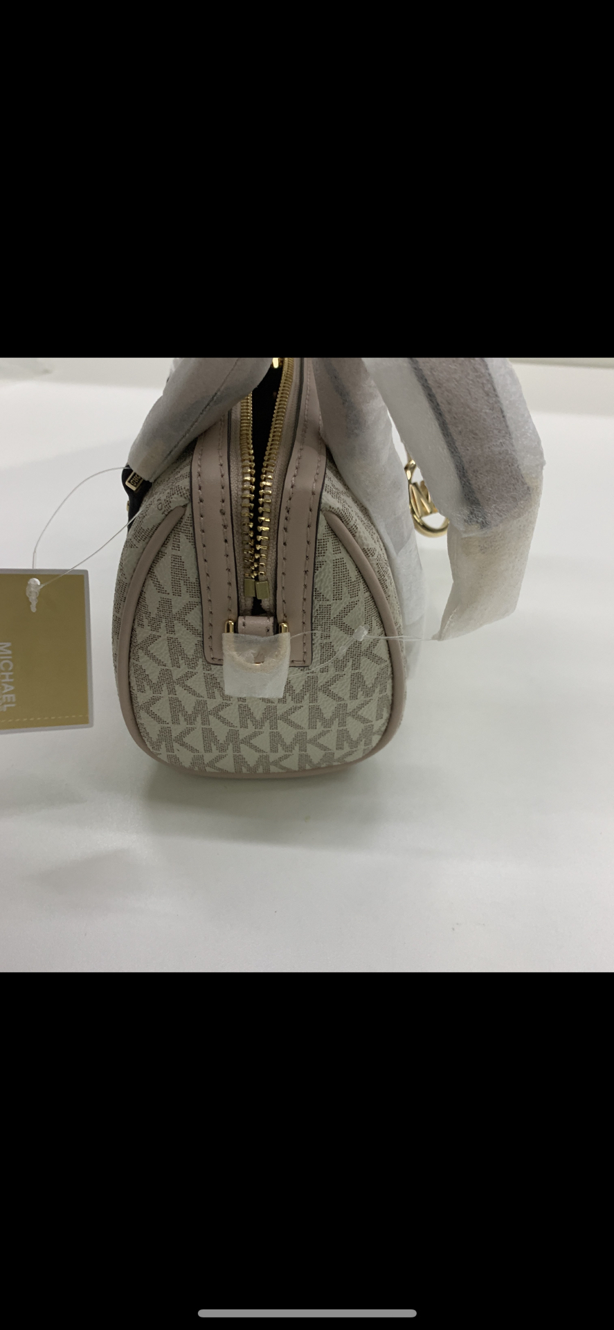 custom review-MICHAEL KORS Bedford Искусственная кожа Бостон Сумка Одно плечо Ручная сумка Сумка через плечо Мини Женская