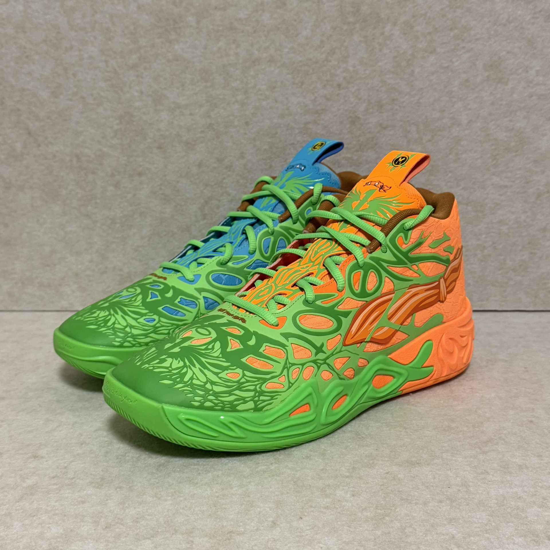 custom review-Черепашки-ниндзя X PUMA MB.04 Противоскользящие устойчивые к истиранию MID Баскетбольные кроссовки Унисекс