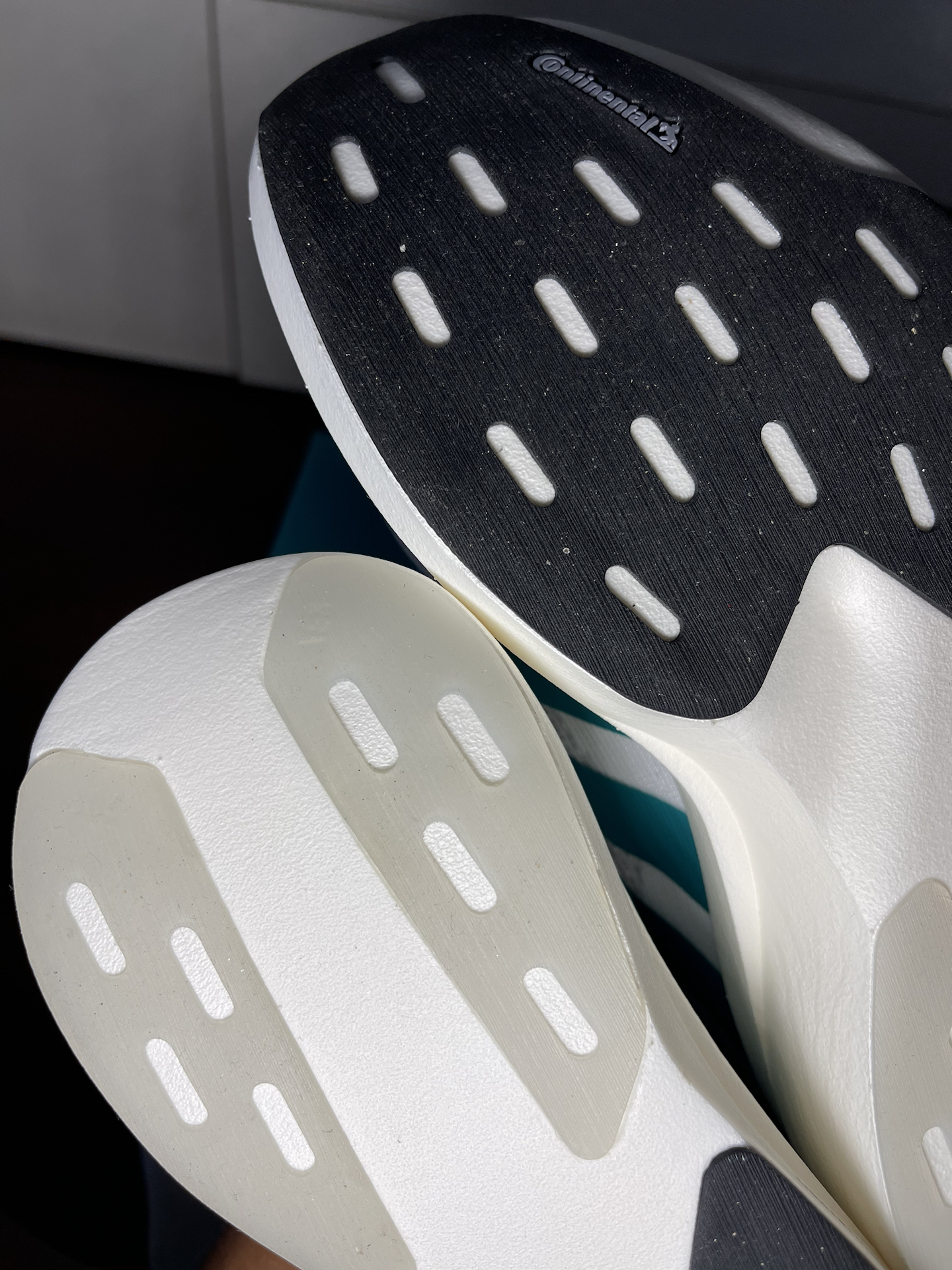 custom review-Adidas Adizero Evo SL Устойчивый к истиранию Дышащие С низким верхом Беговые кроссовки Мужские Белые Зеленые