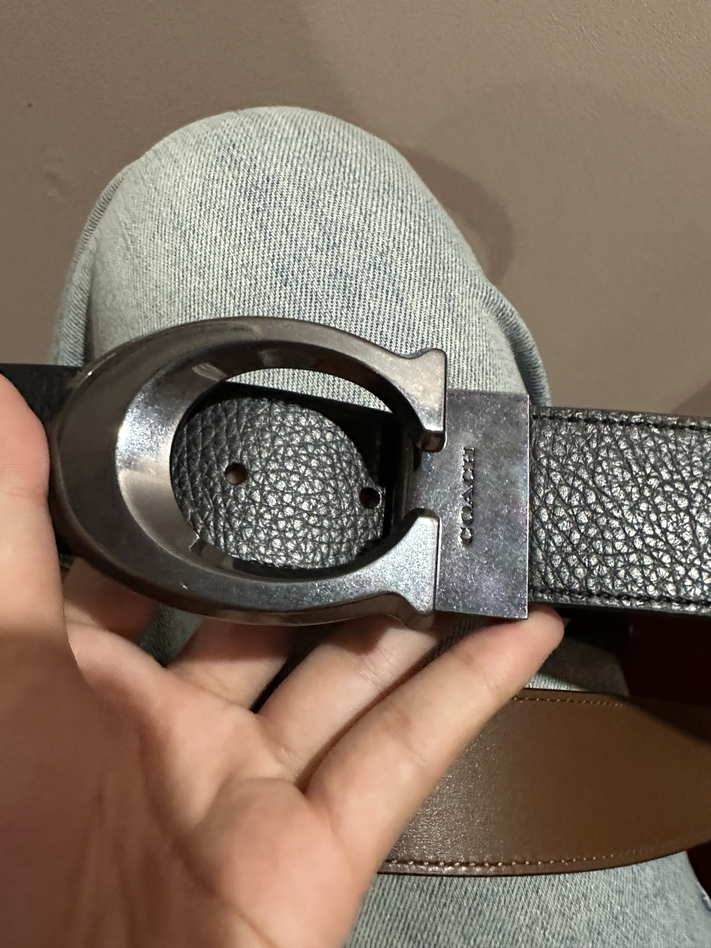 分享宝藏高级质感皮带 #分享高级宝藏皮带 #coach蔻驰 #蔻驰腰带腰 