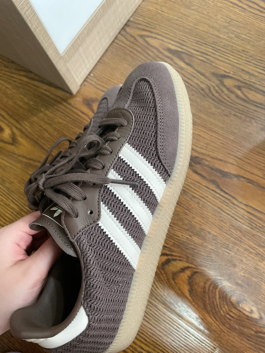 custom review-Adidas Originals SAMBA OG Устойчивые к истиранию низкие скейтборд-кроссовки унисекс коричневые