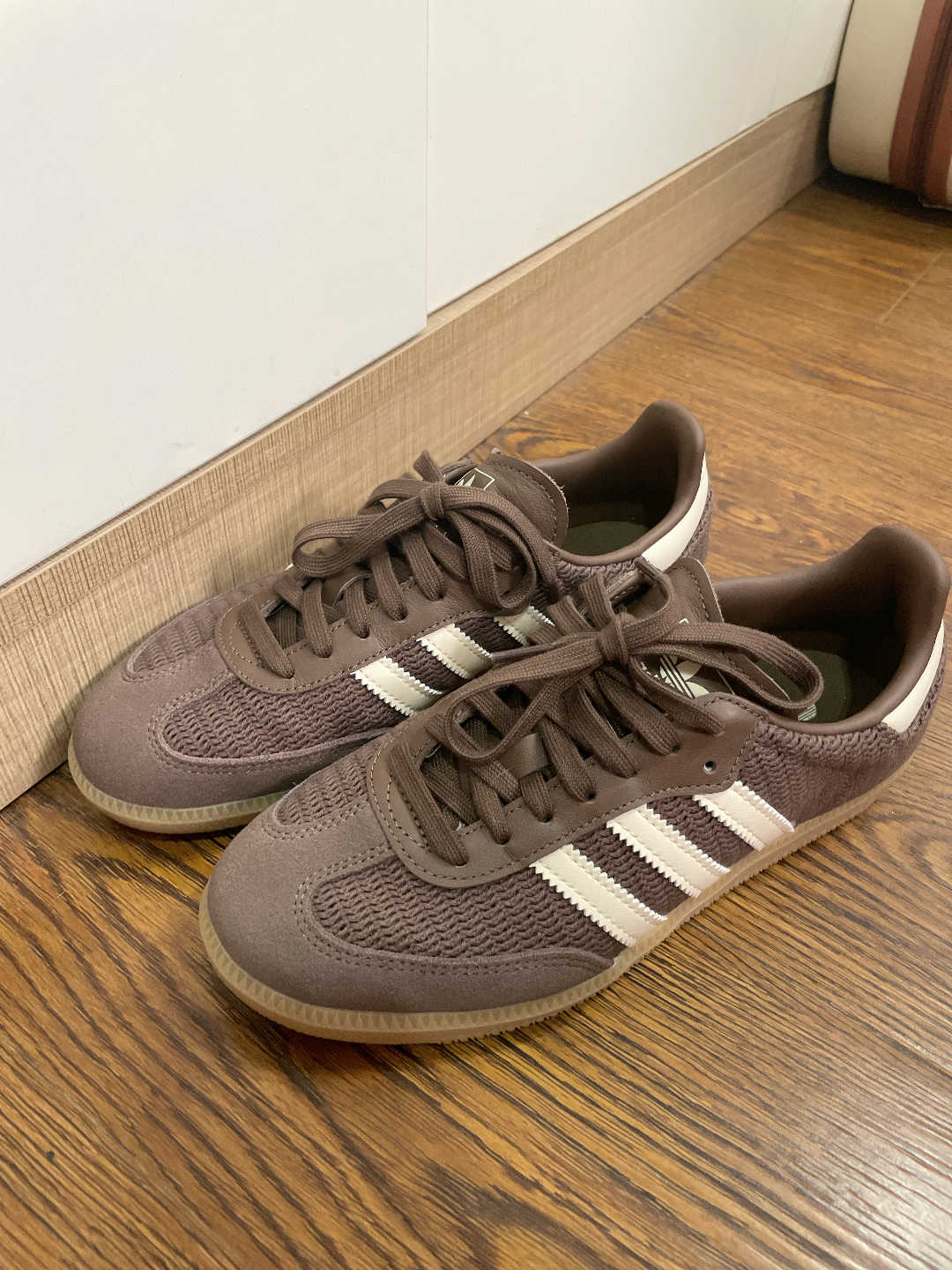 custom review-Adidas Originals SAMBA OG Устойчивые к истиранию низкие скейтборд-кроссовки унисекс коричневые