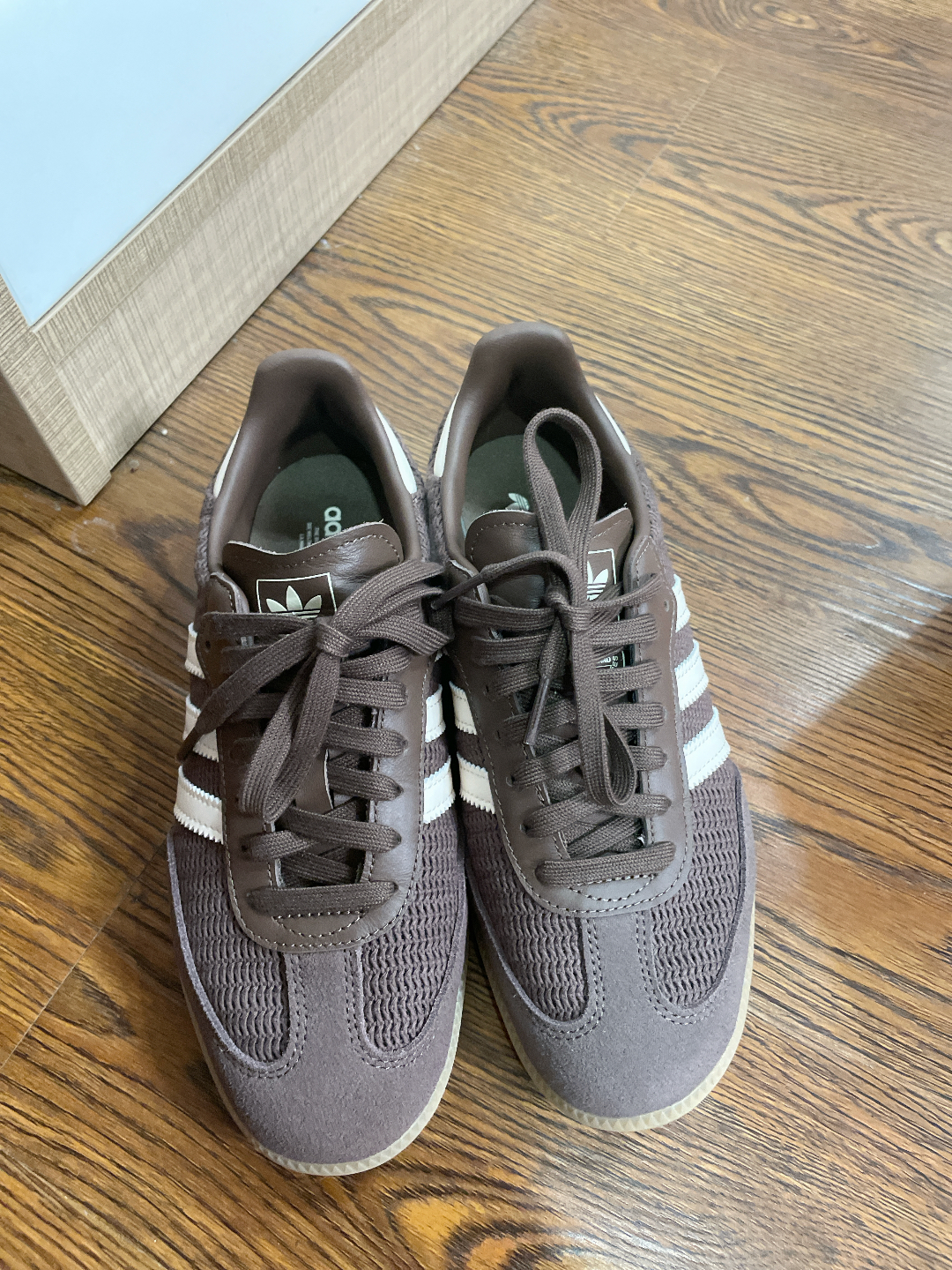 custom review-Adidas Originals SAMBA OG Устойчивые к истиранию низкие скейтборд-кроссовки унисекс коричневые