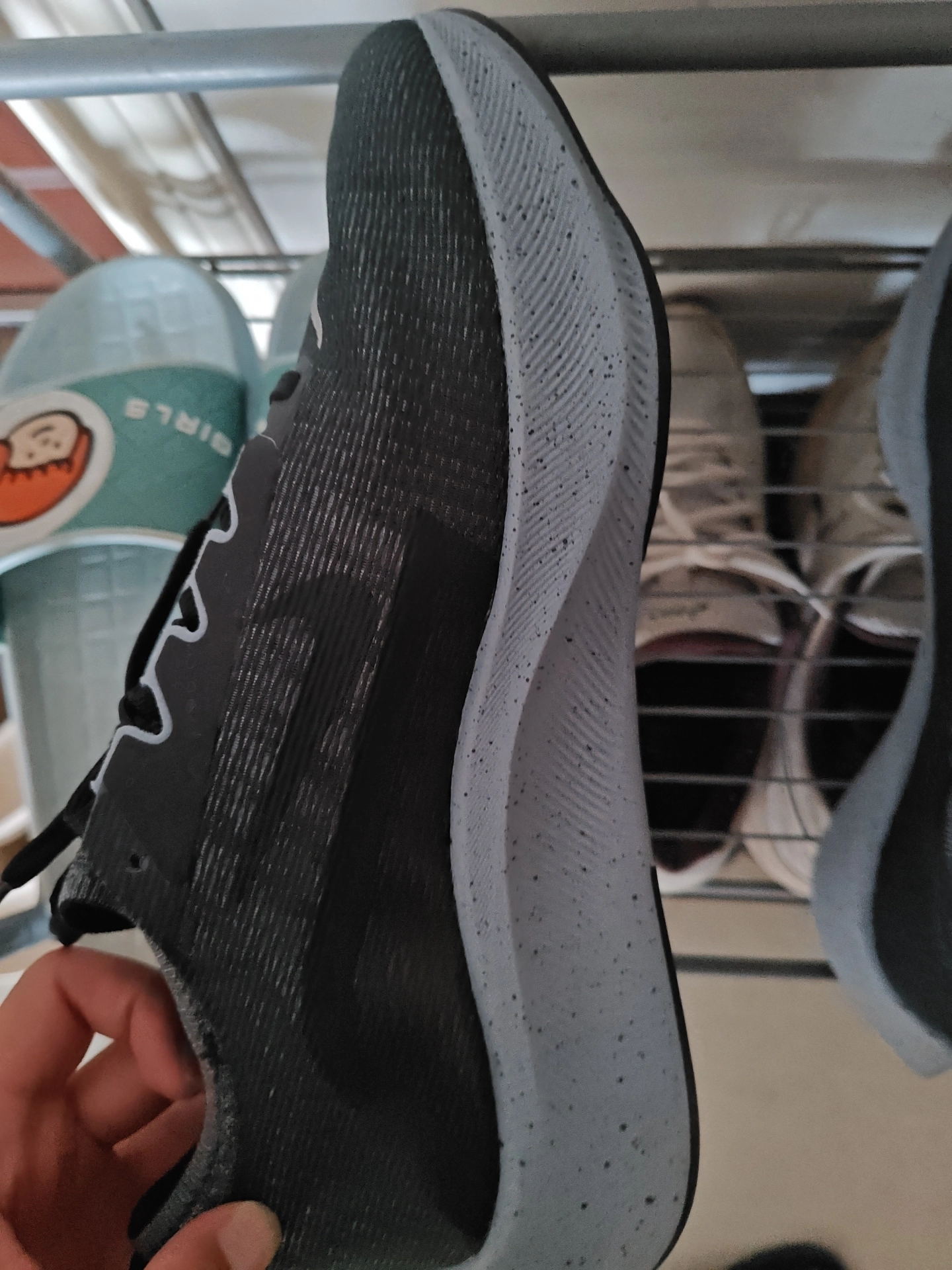 custom review-Nike Zoom Fly 4 Устойчивый к истиранию Низкий Топ с Карбоновой Плитой Тренировочная Обувь для Беговых Дистанций Мужская Черная Серый