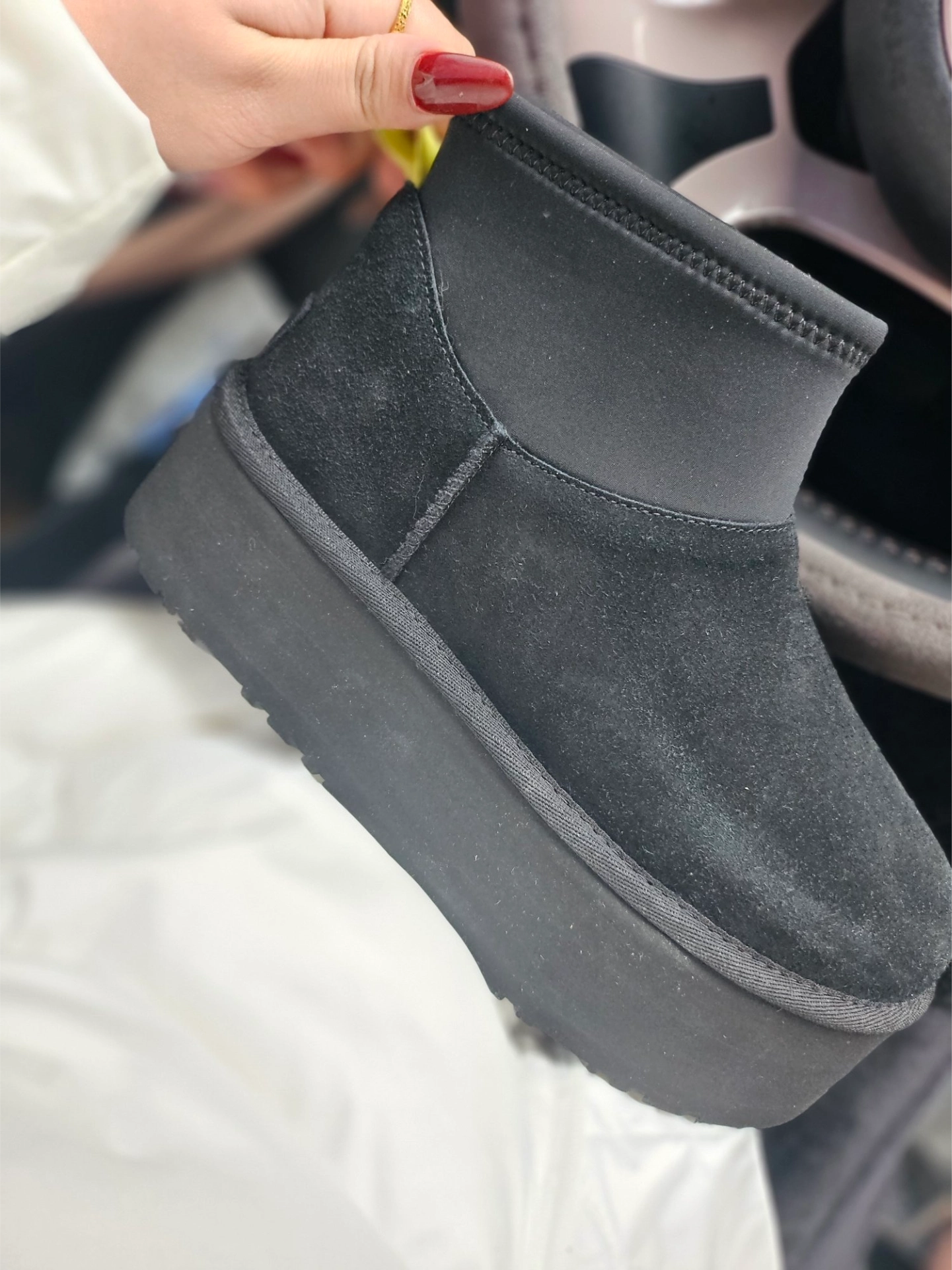 custom review-UGG Ботильоны Черные Женские