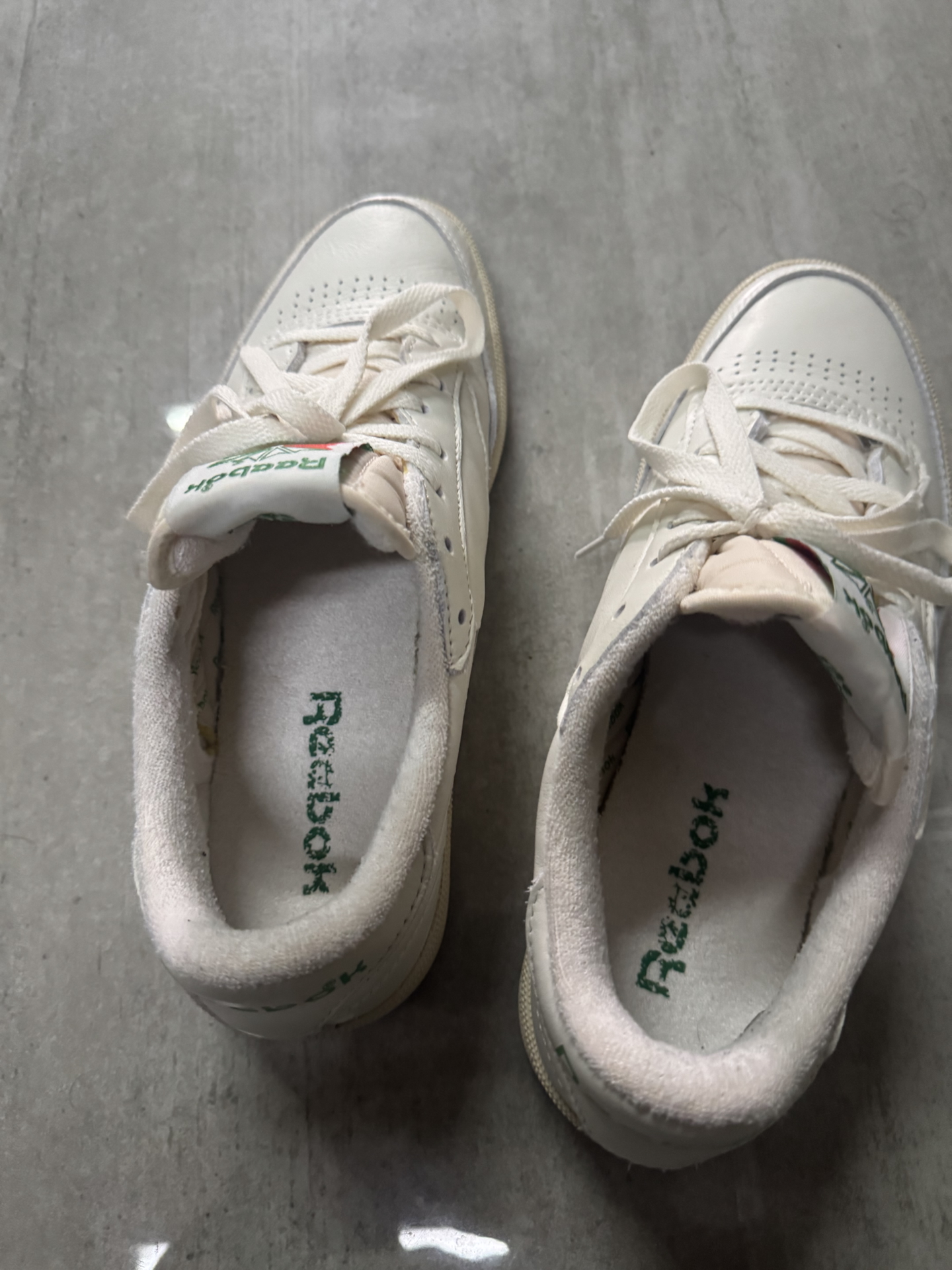 custom review-Reebok CLUB C 85 VINTAGE Устойчивые к истиранию Легкие и Дышащие Низкие Кроссовки для скейтбординга Унисекс Экрю