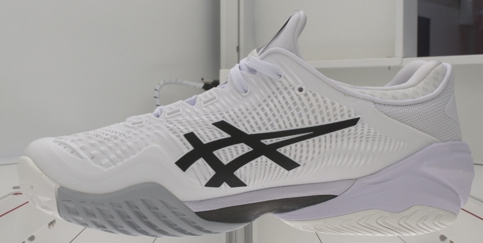 custom review-ASICS Court FF 3 Синтетическая кожа Дышащие Низкие теннисные кроссовки Мужские Белый Черный