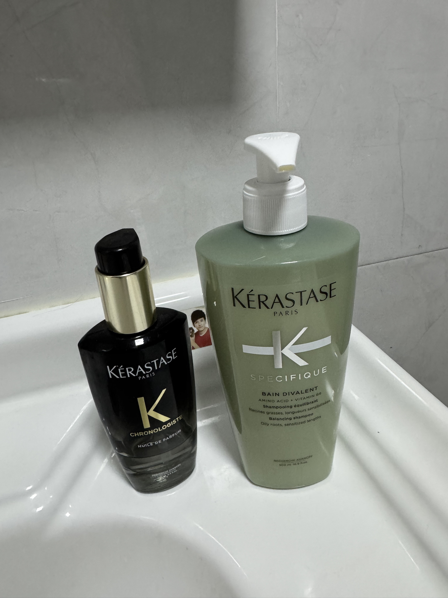 custom review-KERASTASE Dual Function Шампунь Уход за волосами Увлажнение Питание Контроль жирности Сглаживание Чистка Мыло Аромат
