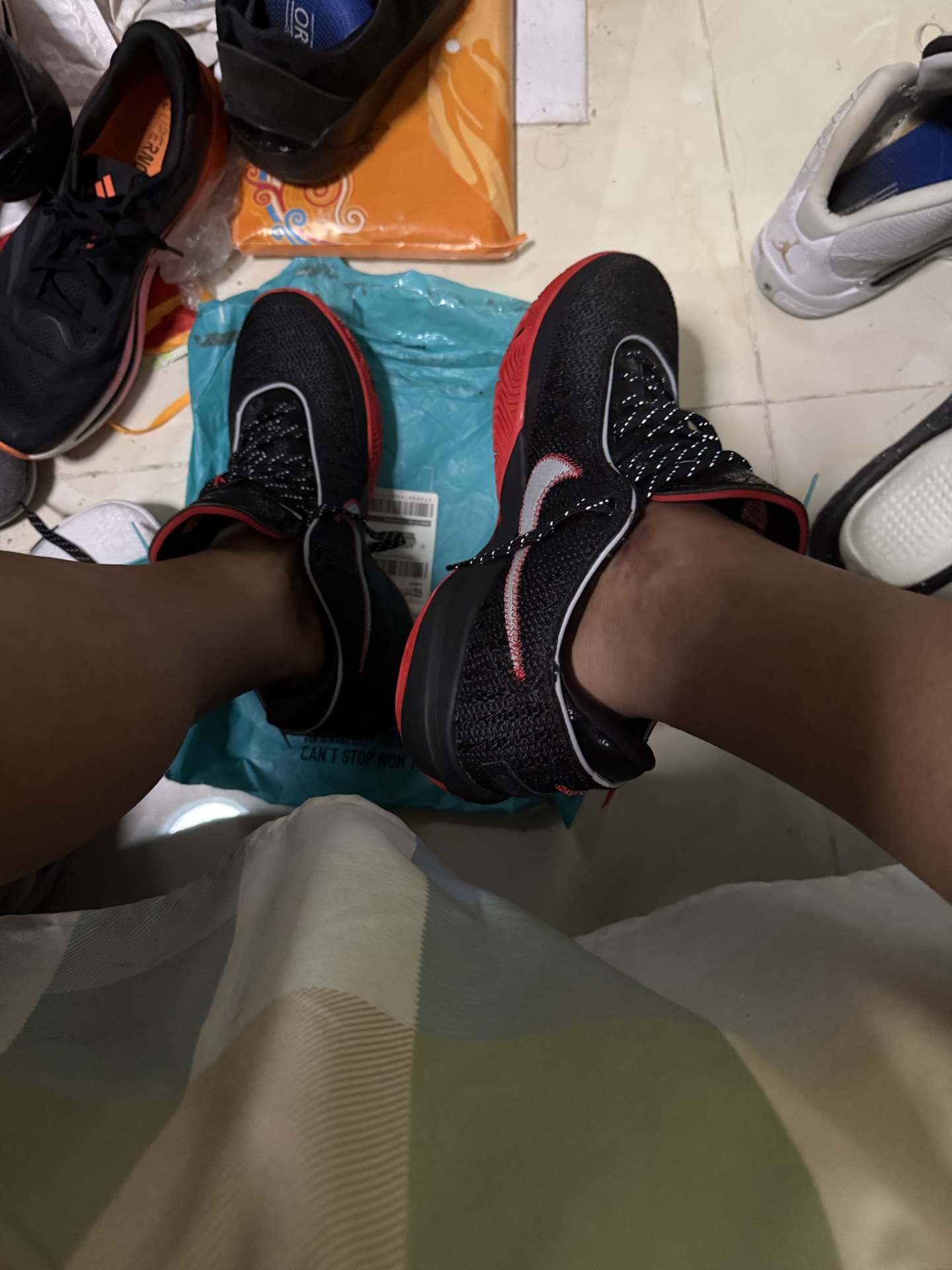 custom review-Nike LeBron 20 LeBron 20 Амортизация Противоскользящий Устойчивый к истиранию Покрытие Поддержка Низкий Топ