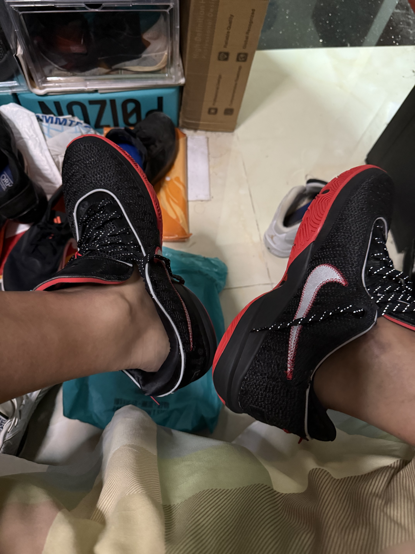 custom review-Nike LeBron 20 LeBron 20 Амортизация Противоскользящий Устойчивый к истиранию Покрытие Поддержка Низкий Топ