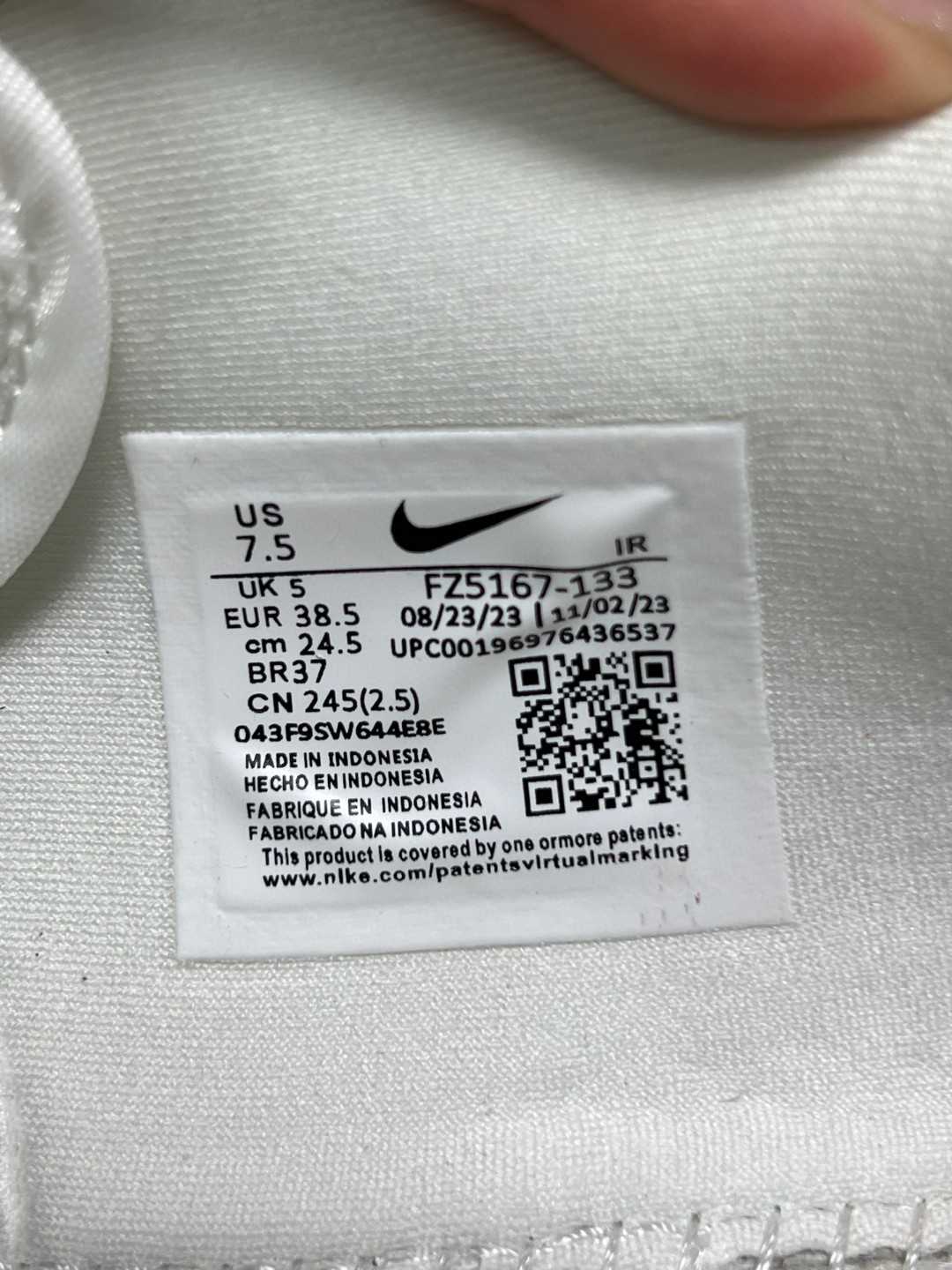 how to check if nike cortez is original