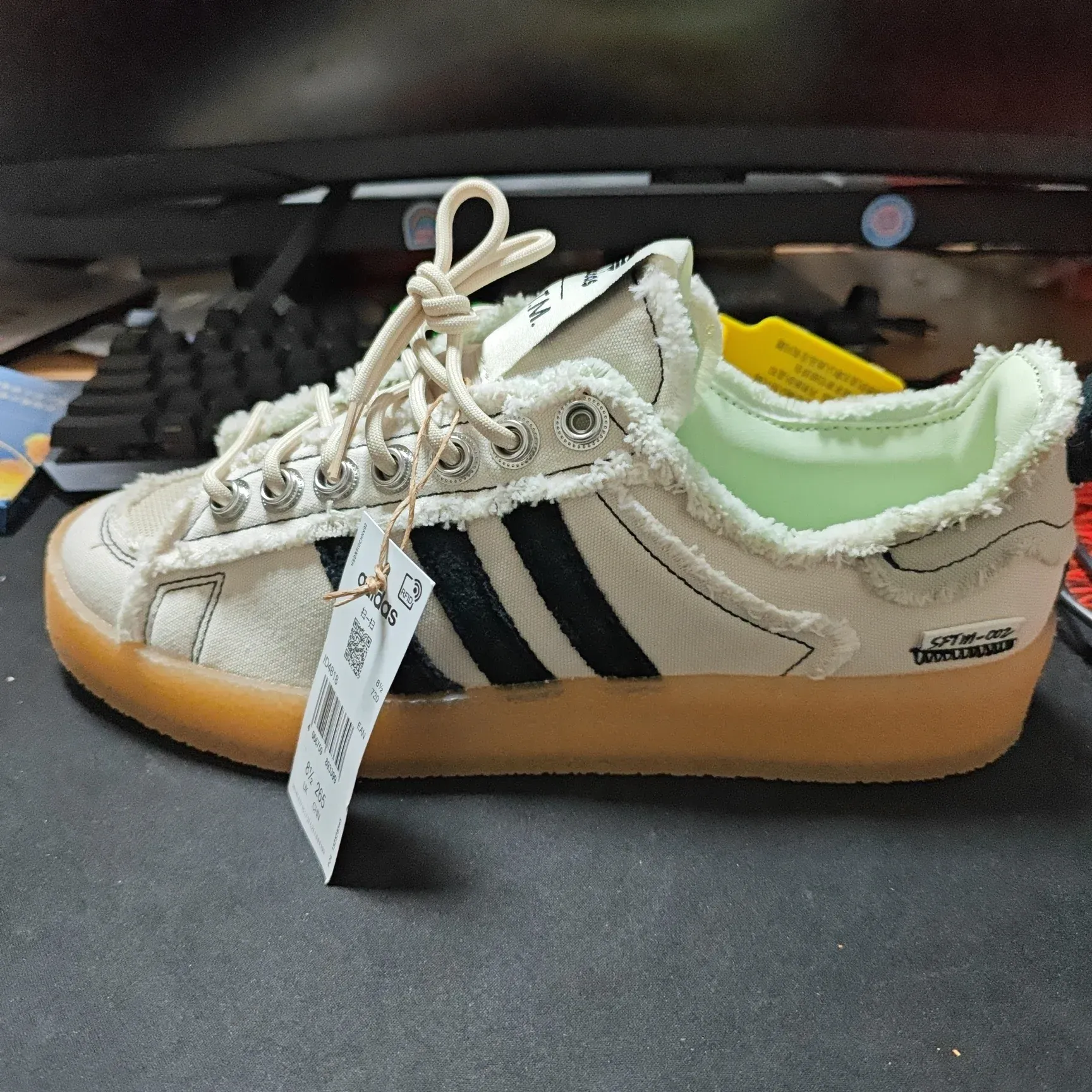 adidas gazelle silver green womens ADIDAS ORGINAL CAMPUS 80S X SONG FOR THE MUTE X 002 BLACK  Brandadox