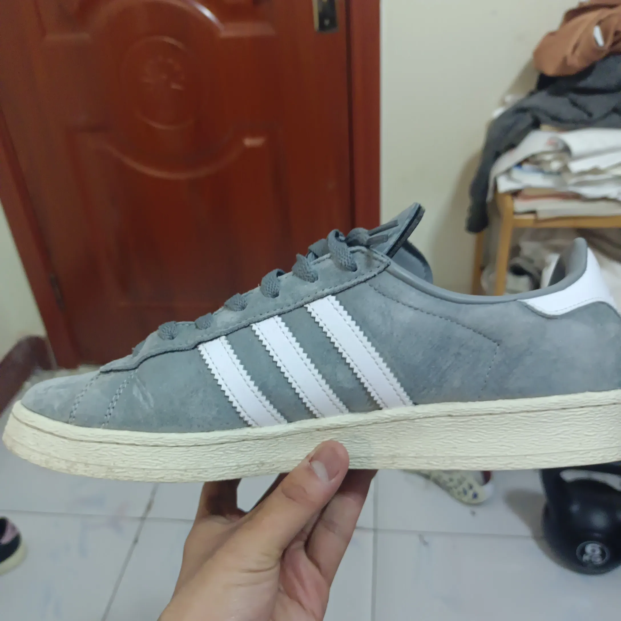 How to Spot FakeAdidas Campus Grey Womens Authenticity Check - POIZON