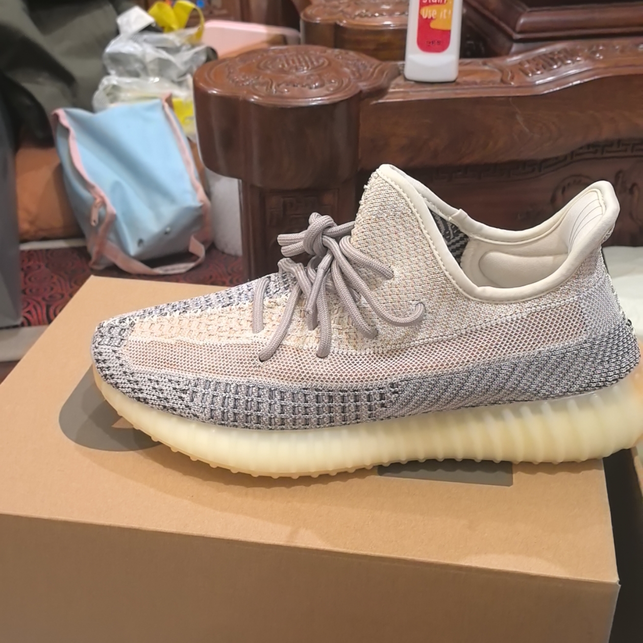 yeezy ash pearl legit check