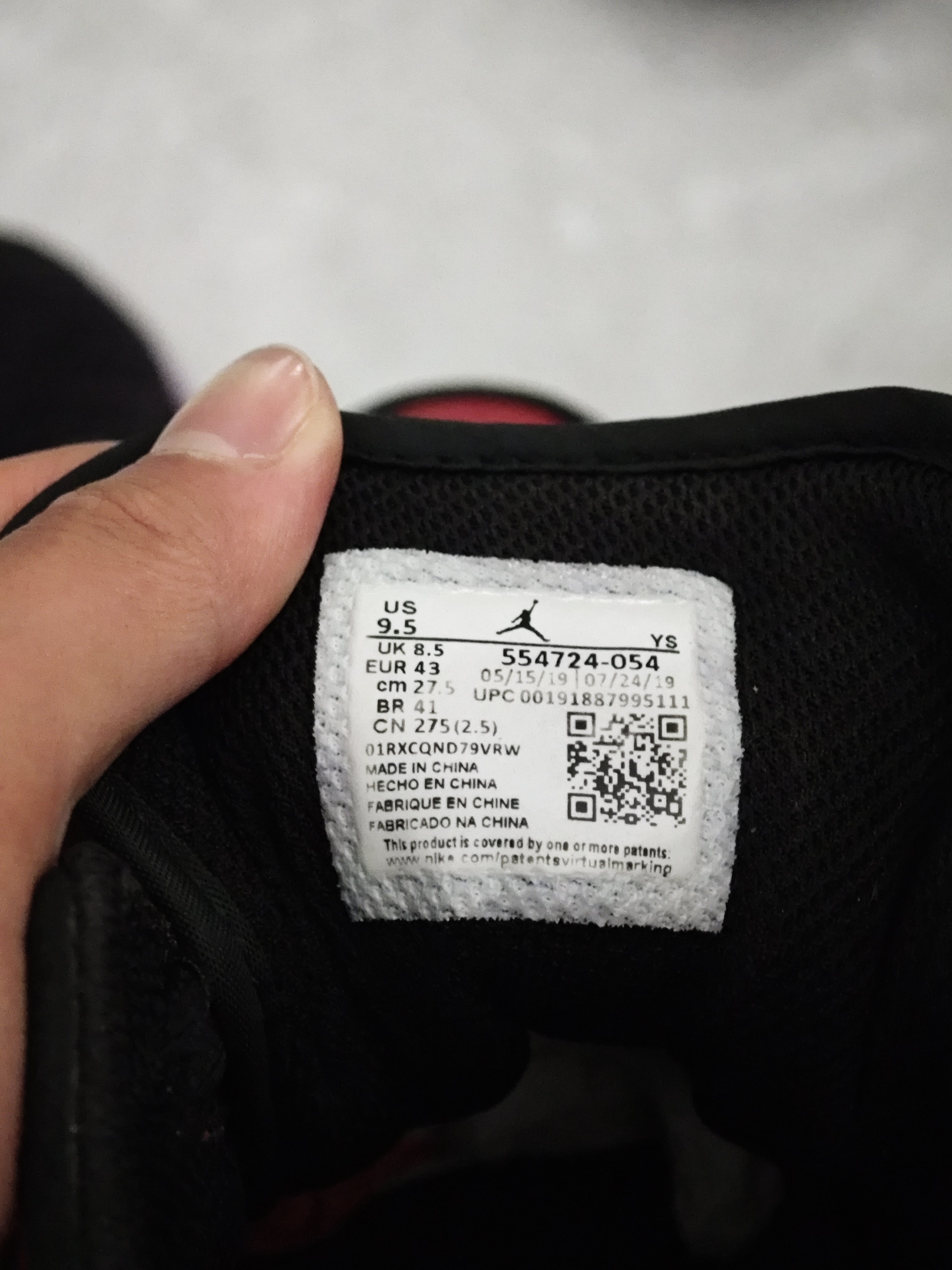 how to tell if jordan 1 bred toe are fake