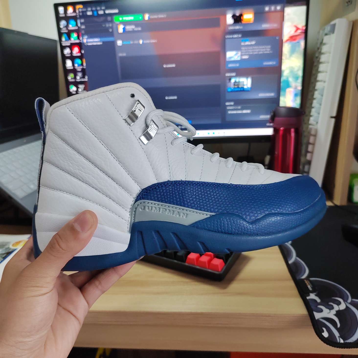 french blue 12s real vs fake