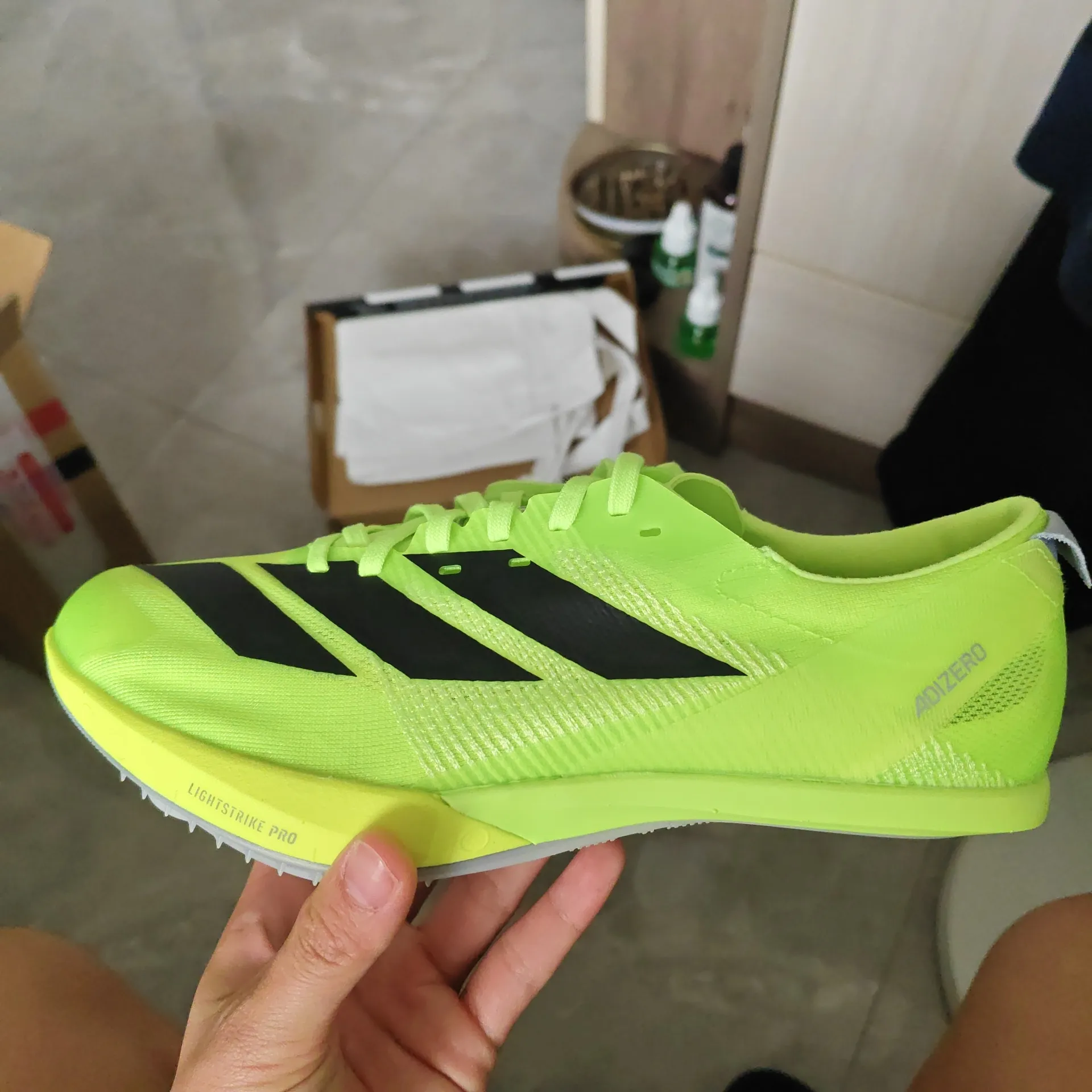 adidas gazelle silver green womens adidas Unisex Adizero Throws Track Shoes  League Outfitters