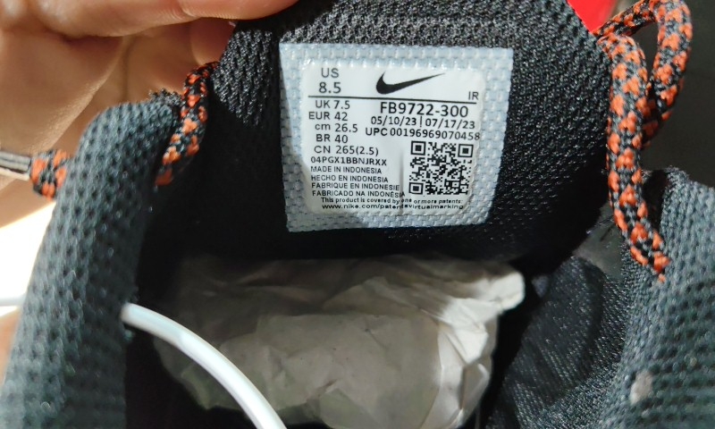 nike air max serial number check