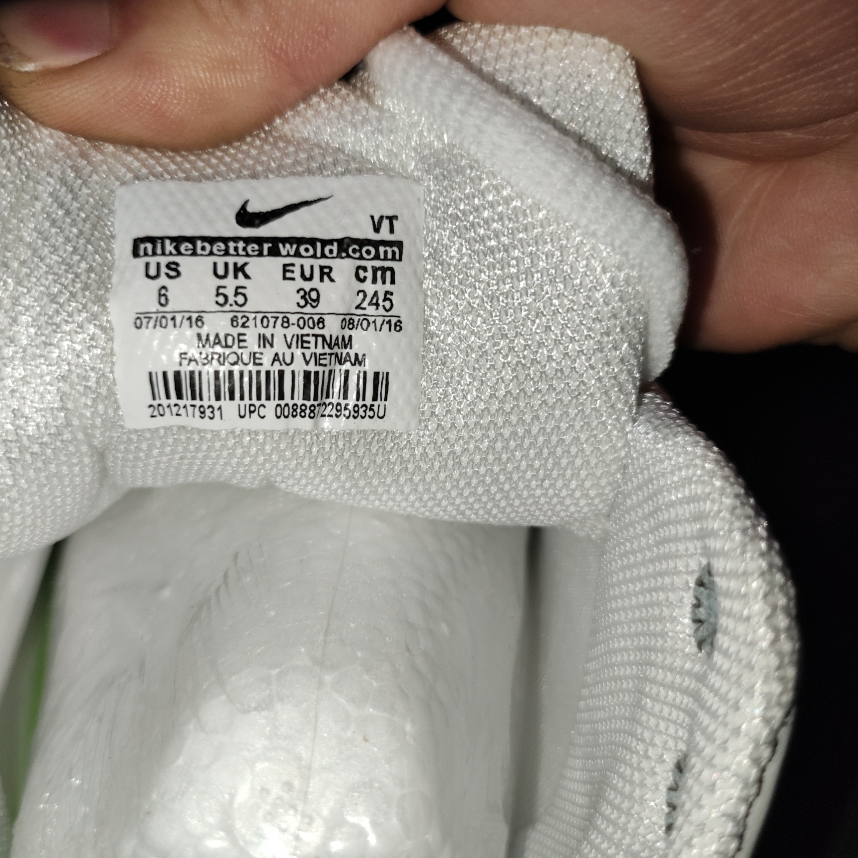 nike off white vapormax white legit check
