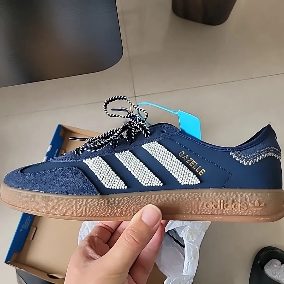 adidas gazelle silver green womens adidas Shoe Palace Exclusive Gazelle Mens Lifestyle Shoes White Brown IF4600