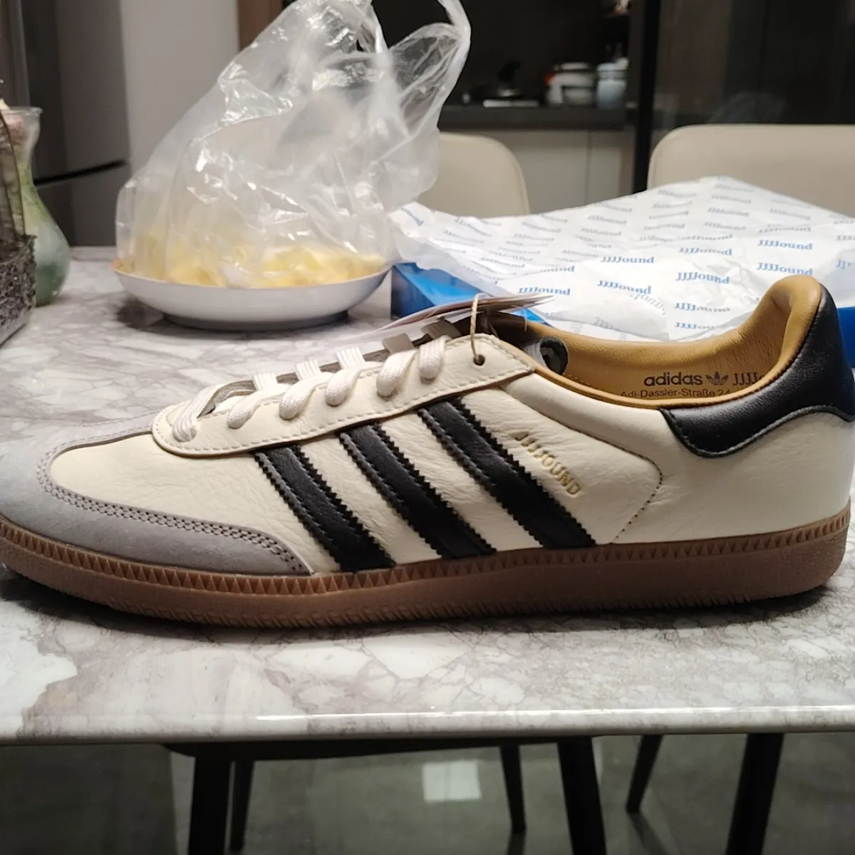 adidas gazelle silver green womens IH7756 adidas Samba Nylon Wales Bonner Wonder Clay Royal [USED] main image 1
