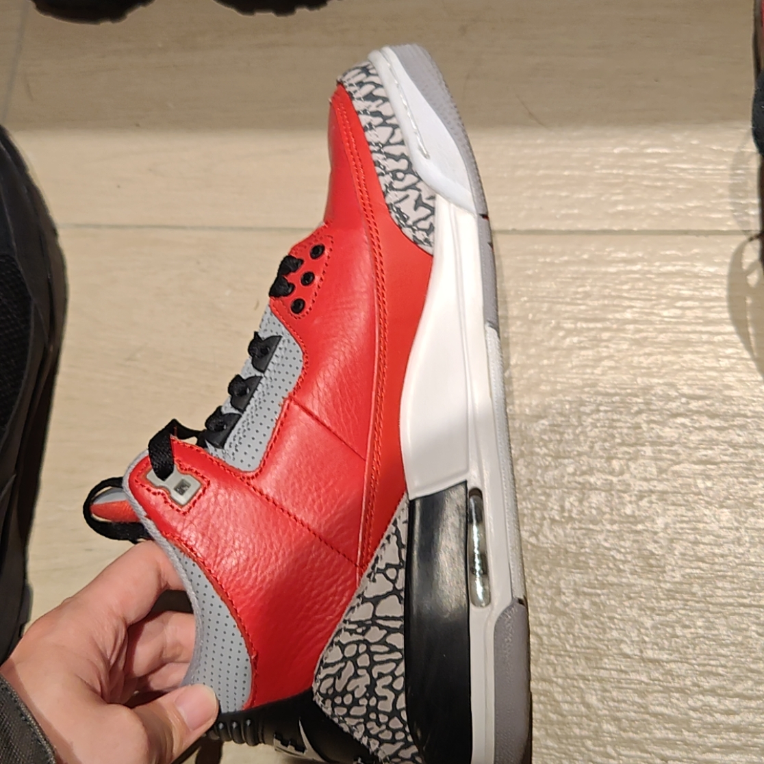 fake jordan 3 fire red