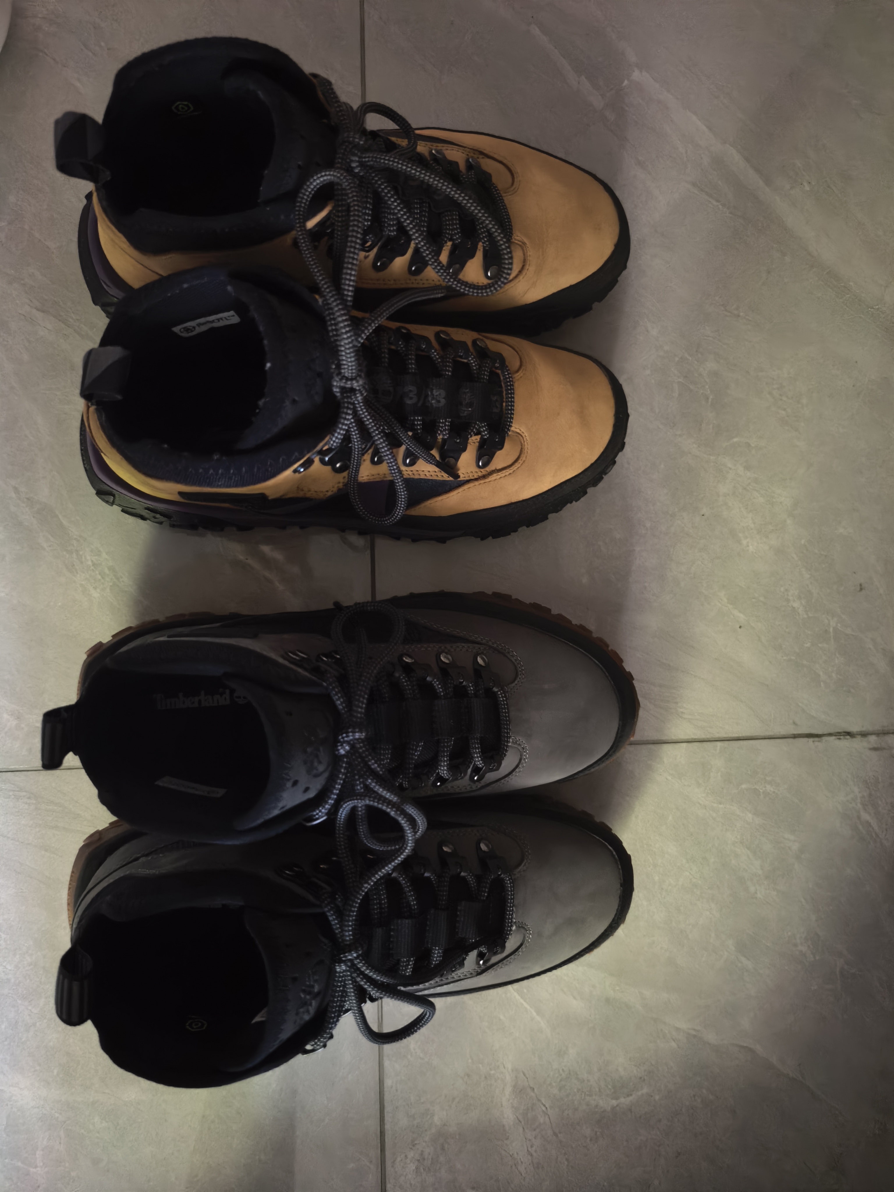 custom review-Timberland Collaboration Greenstride Motion Slip-Resistant Abrasion-Resistant Waterproof High Top Streetwear Men's