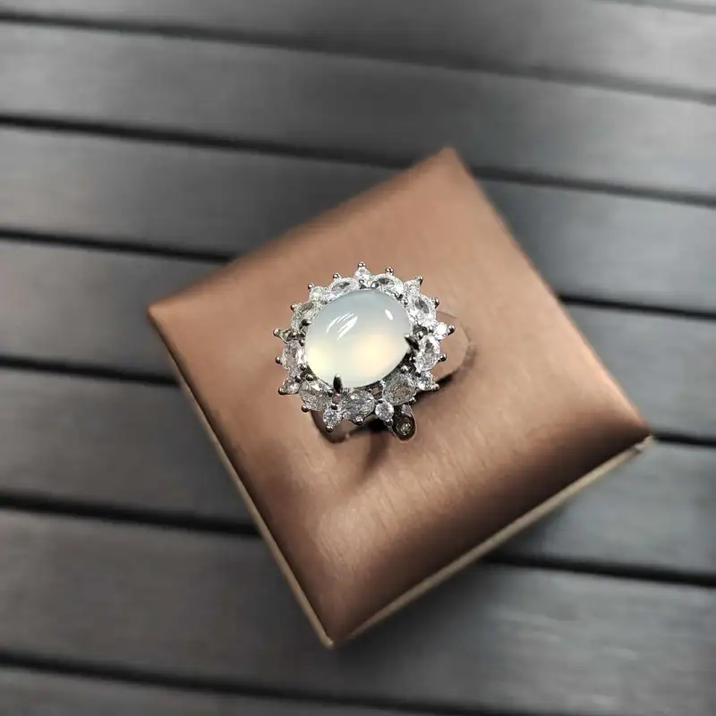 Gifts Jade Rings Women's-4