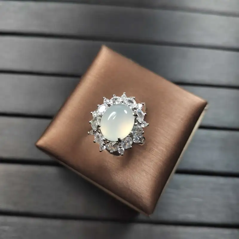 Gifts Jade Rings Women's-5