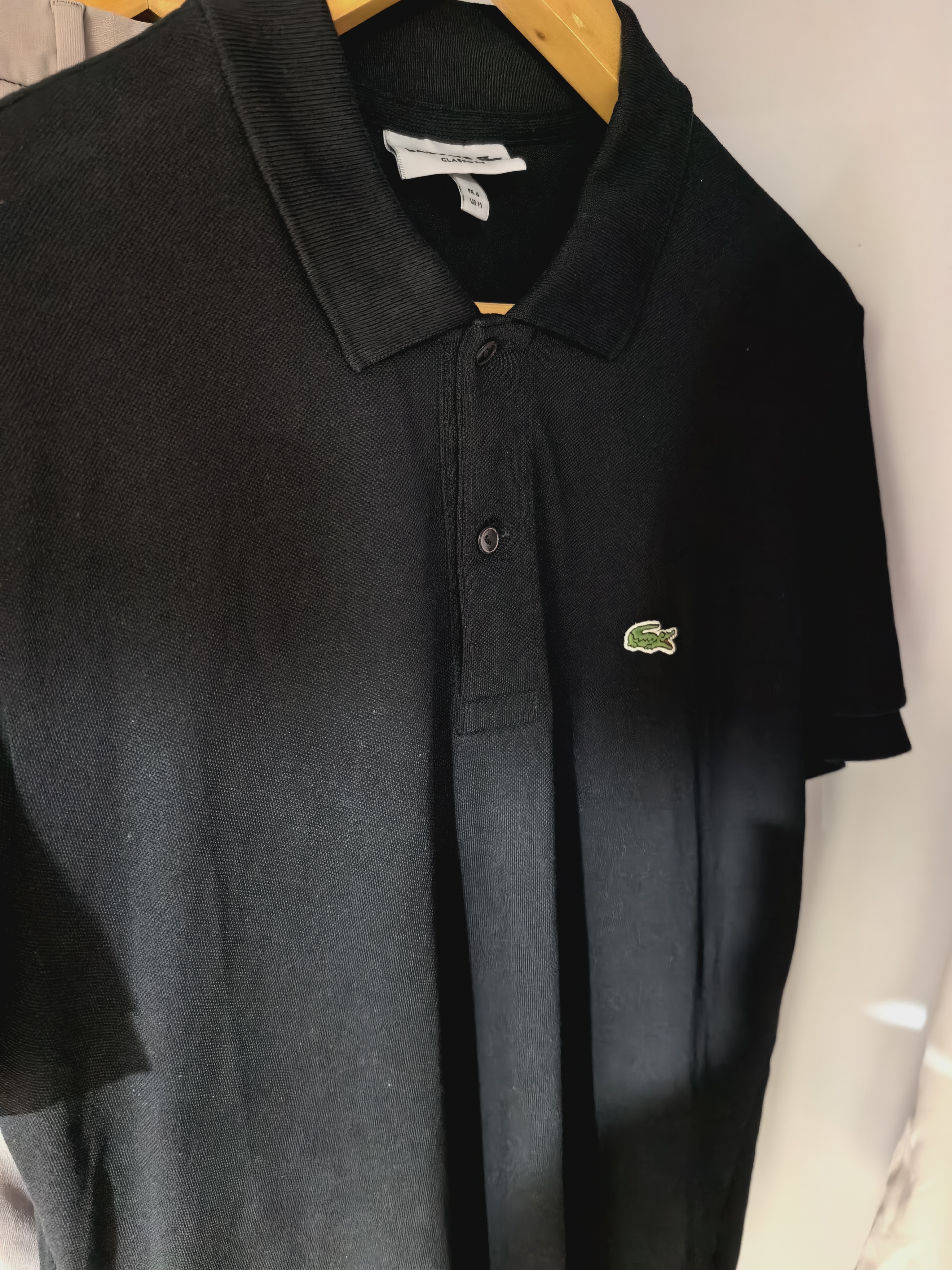 custom review-Мужская рубашка с коротким рукавом LACOSTE Collaboration