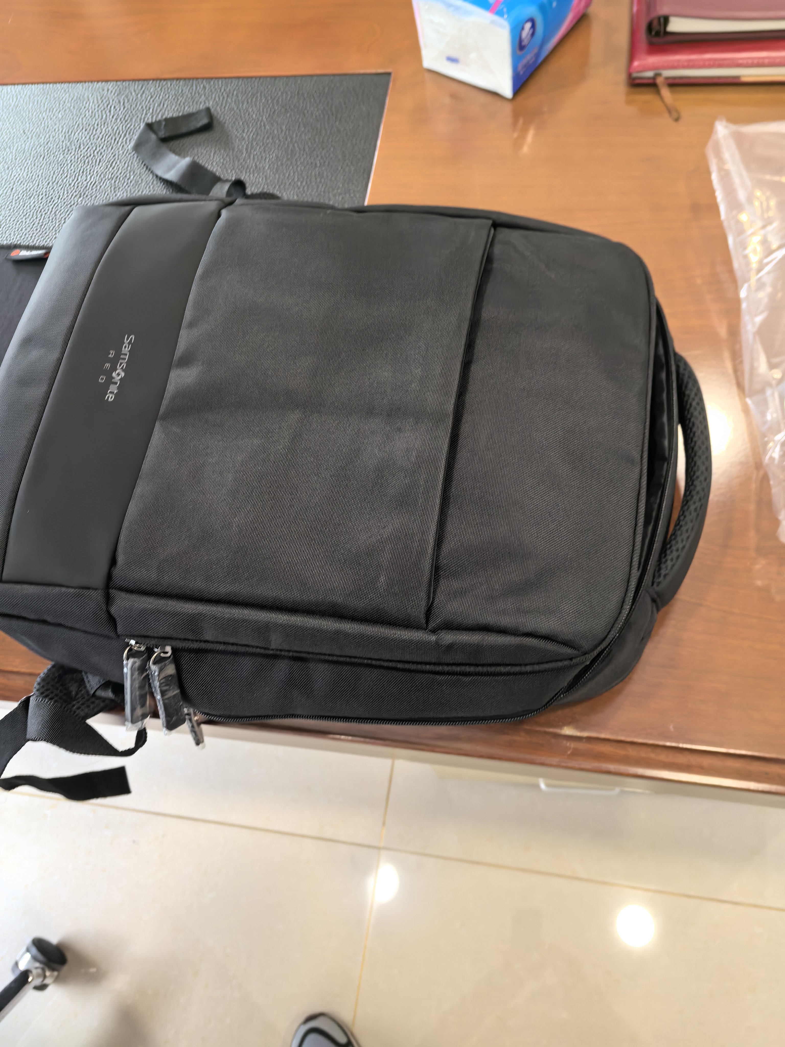 custom review-SAMSONITE Нейлоновый рюкзак большой унисекс черный
