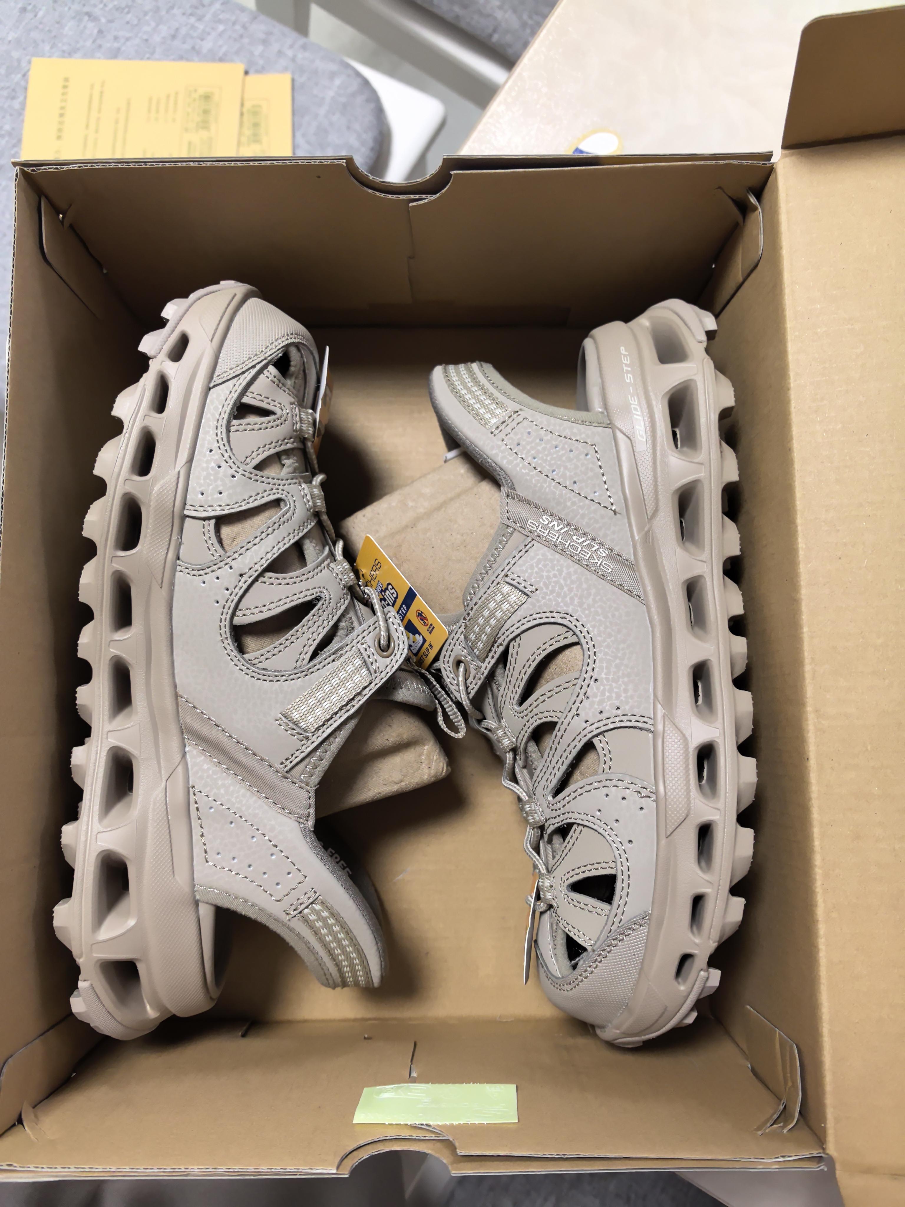 custom review-Skechers OUTDOOR MENS One Шнуровые Сандалии Мужские Коричневые