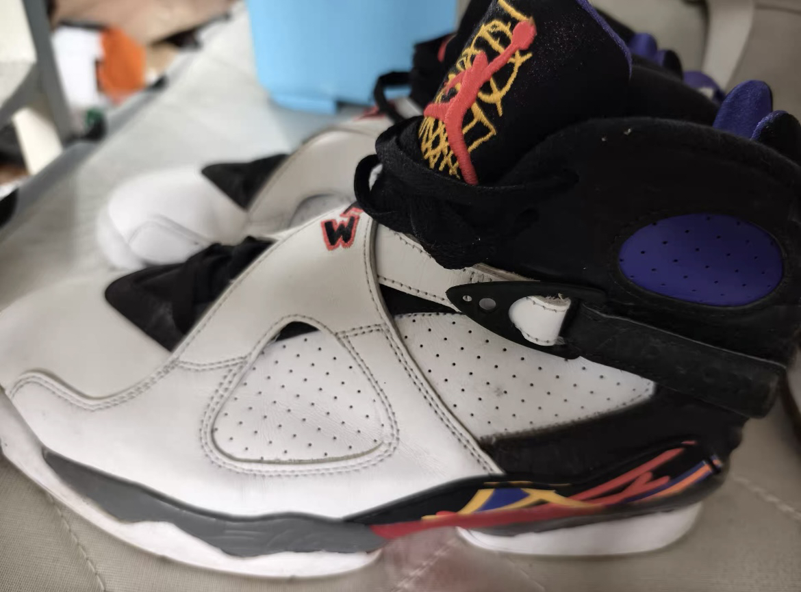 jordan 8 aqua real vs fake