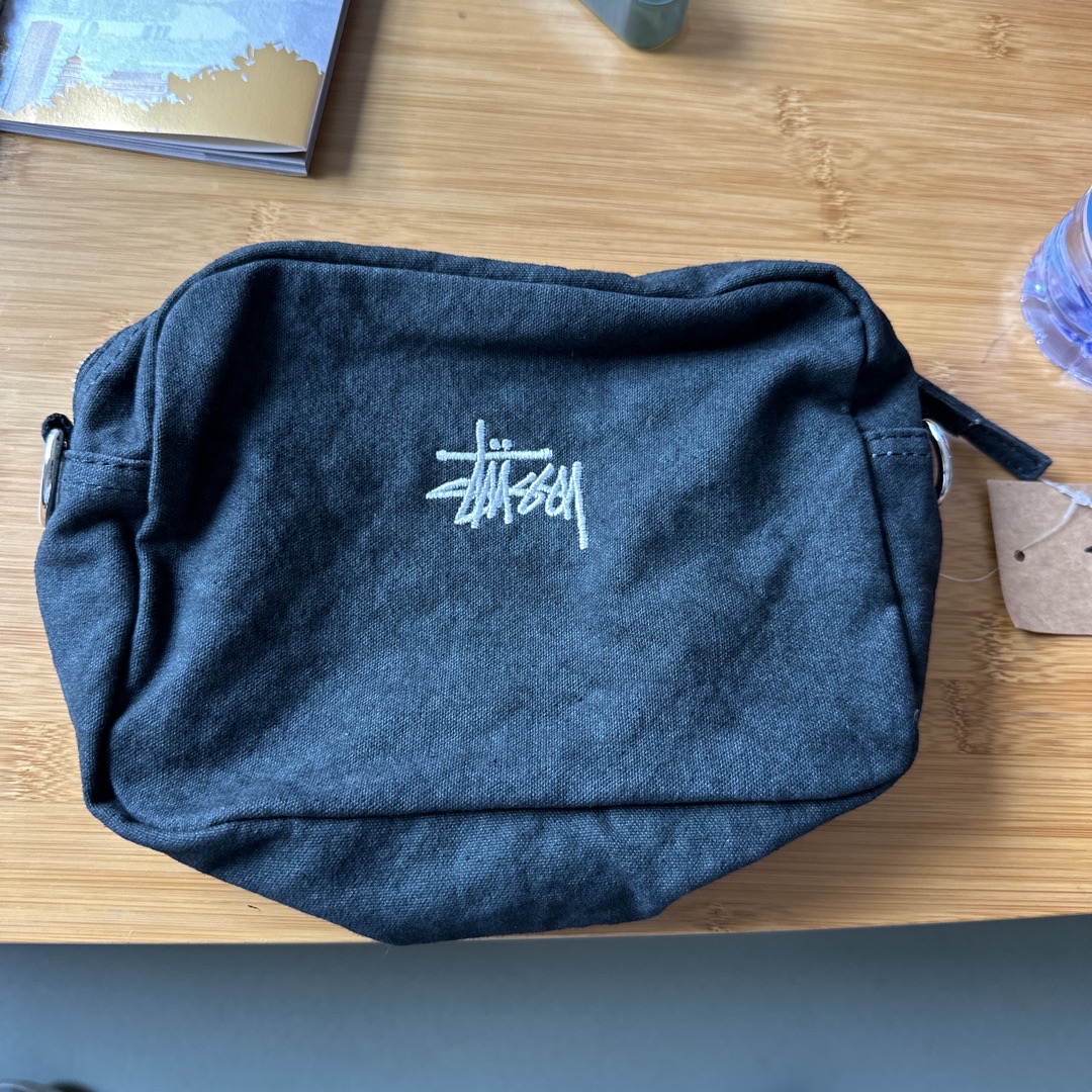 バッグ Stussy Woven Zip Pouch Blue バッグ Stussy Woven Zip Pouch Blue Stüssy: Woven Zip Pouch
