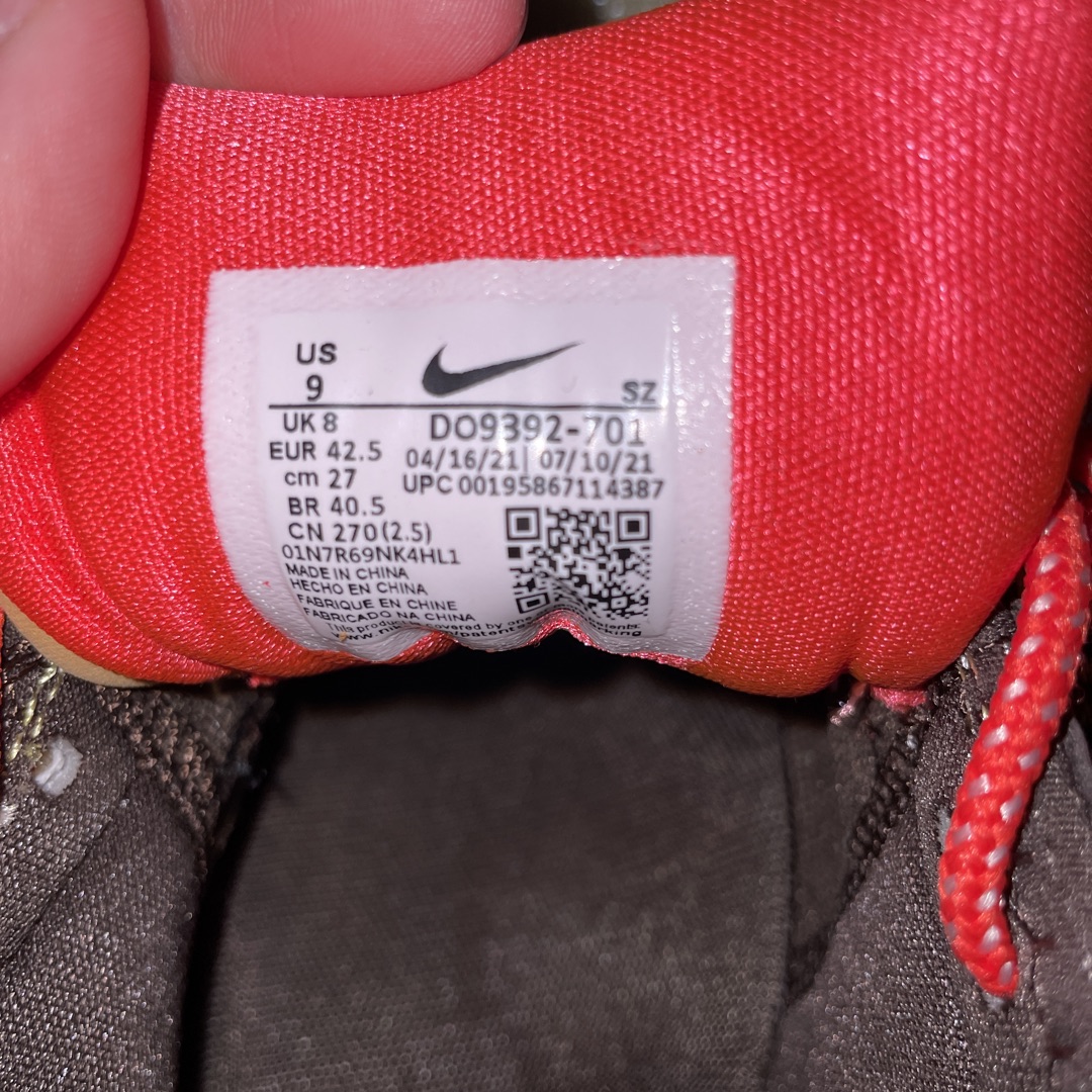 How to Spot Fake：Cactus Jack Shoes Nike Authenticity Check - POIZON