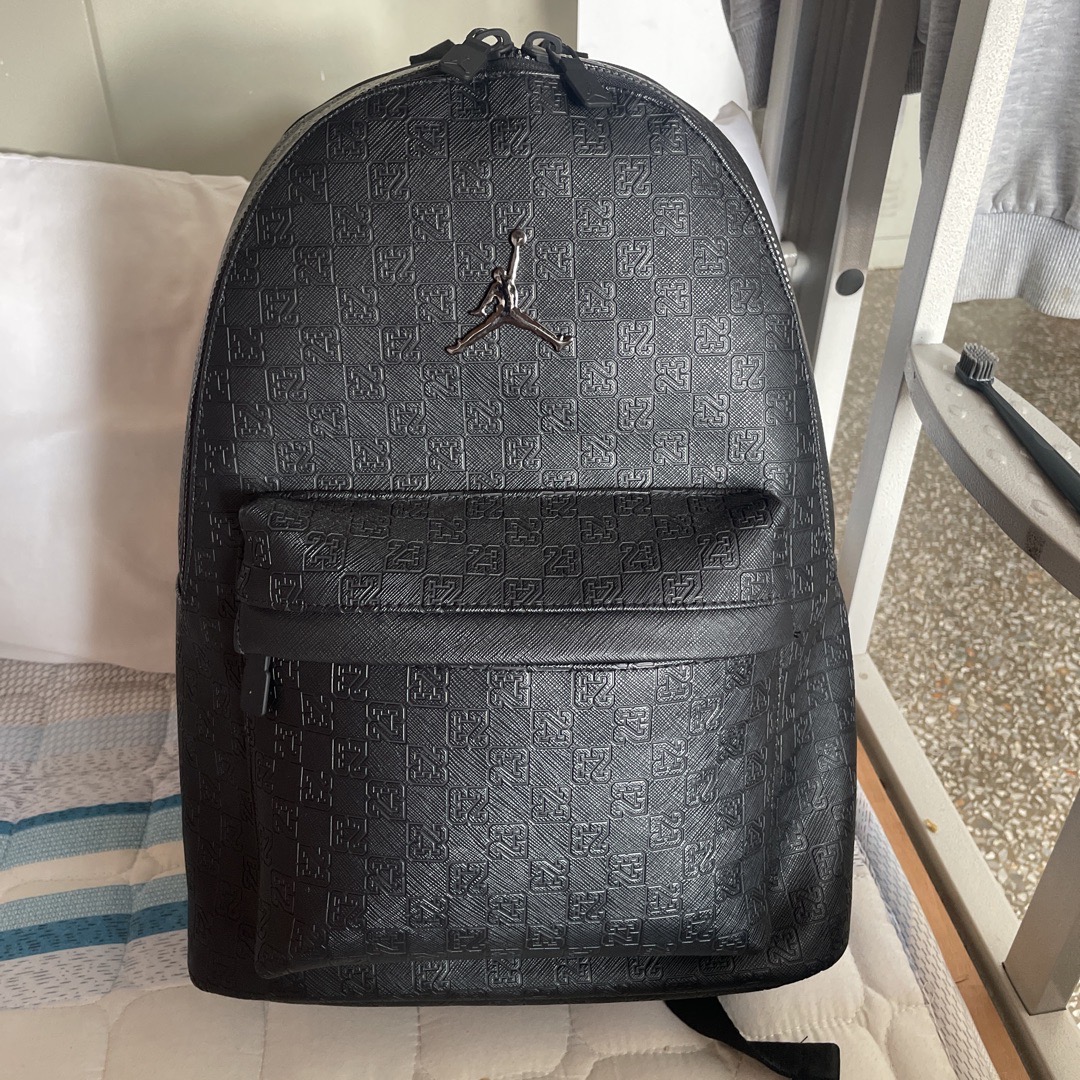 jordan see through backpack