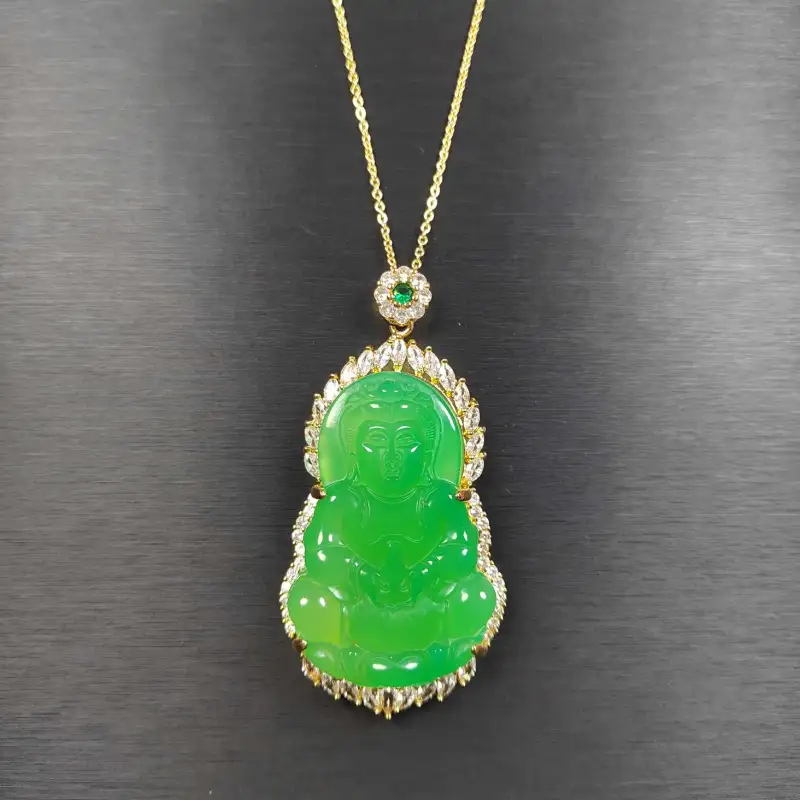 YOULING Chalcedony Necklaces Unisex-6