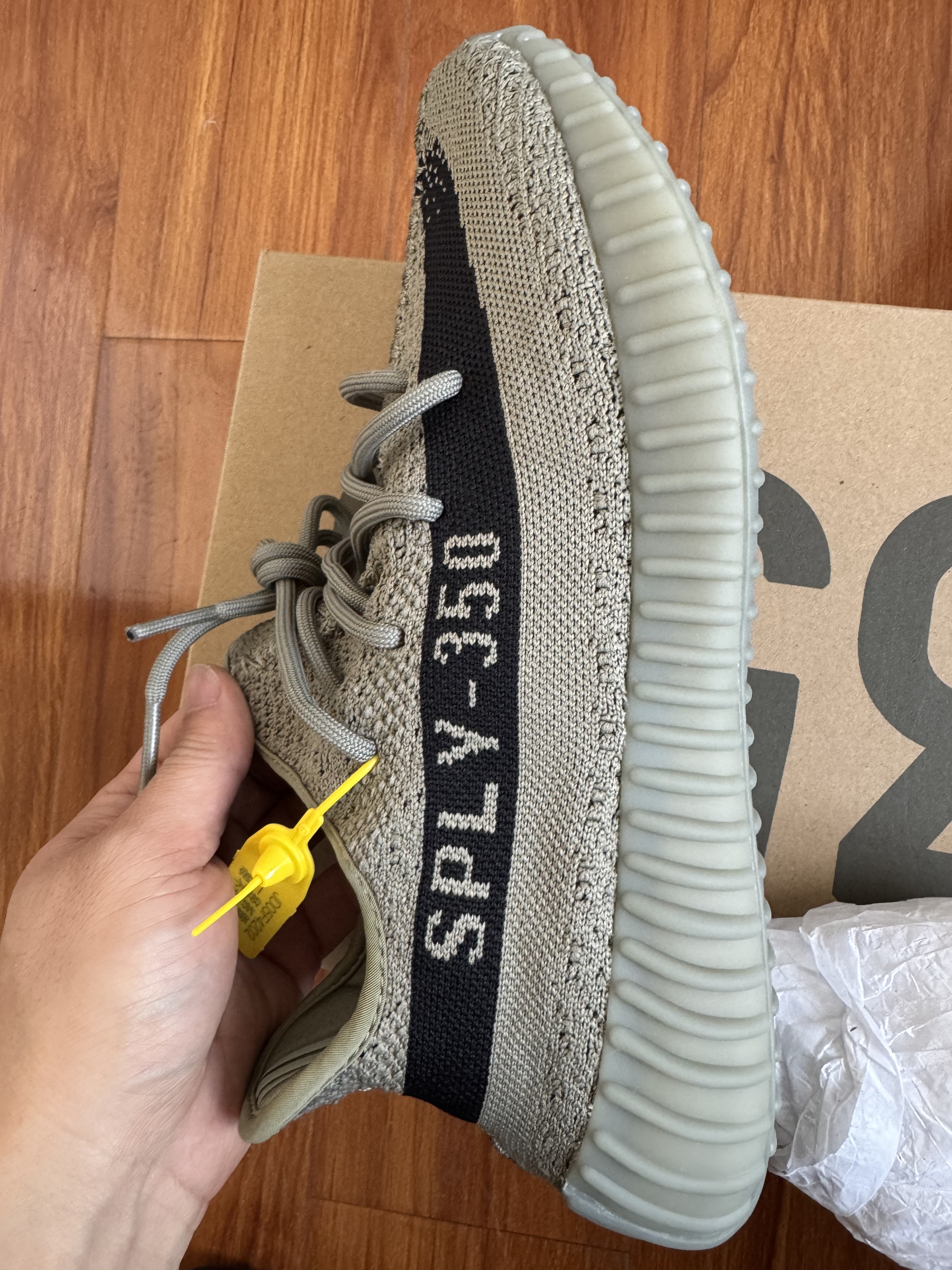 yeezys compared to slave shoes