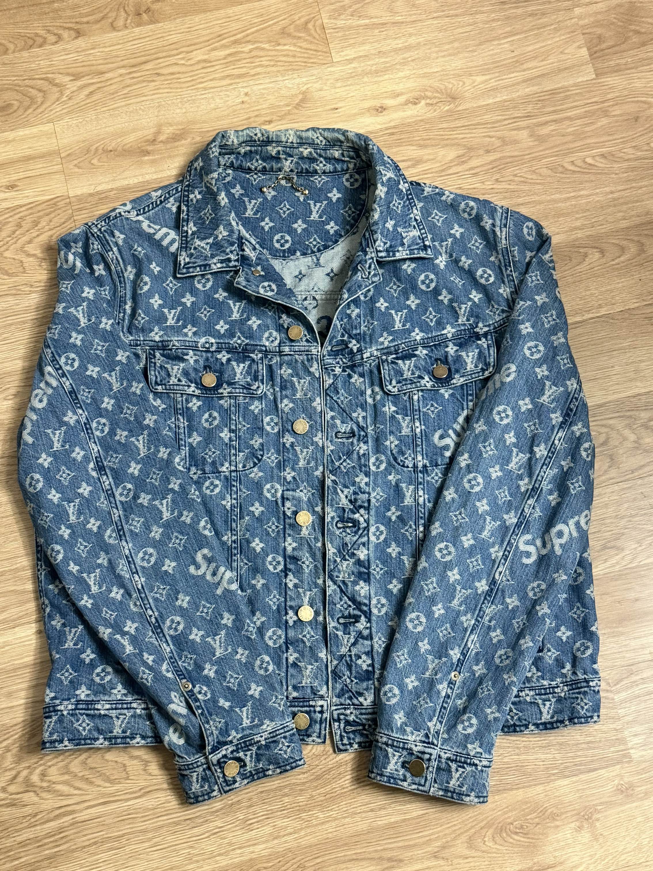 Denim Jacket Louis Vuitton Supreme：Authentic vs Fake Guide - POIZON