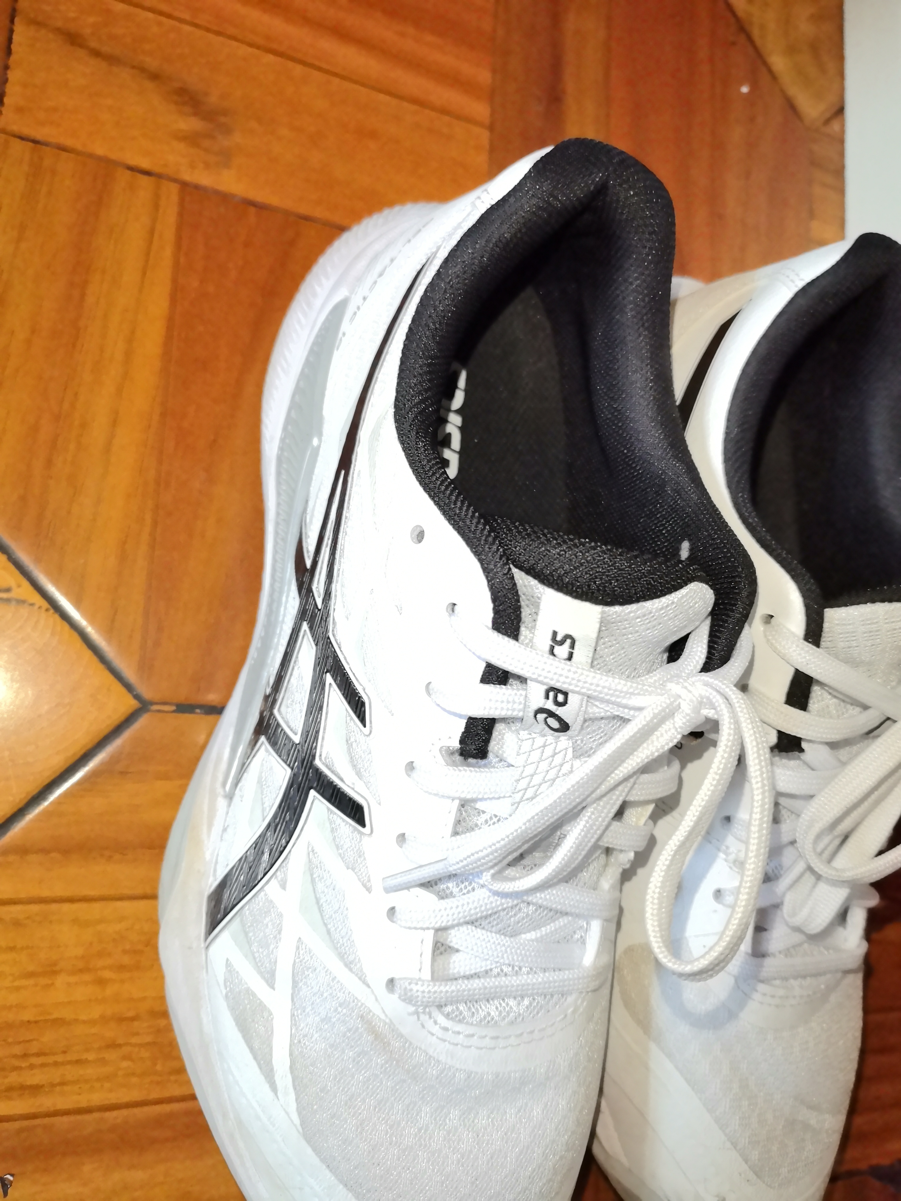 custom review-Asics Gel Tactic 12 Амортизация Низкие Кроссовки для тренировок Мужские Белые Синие