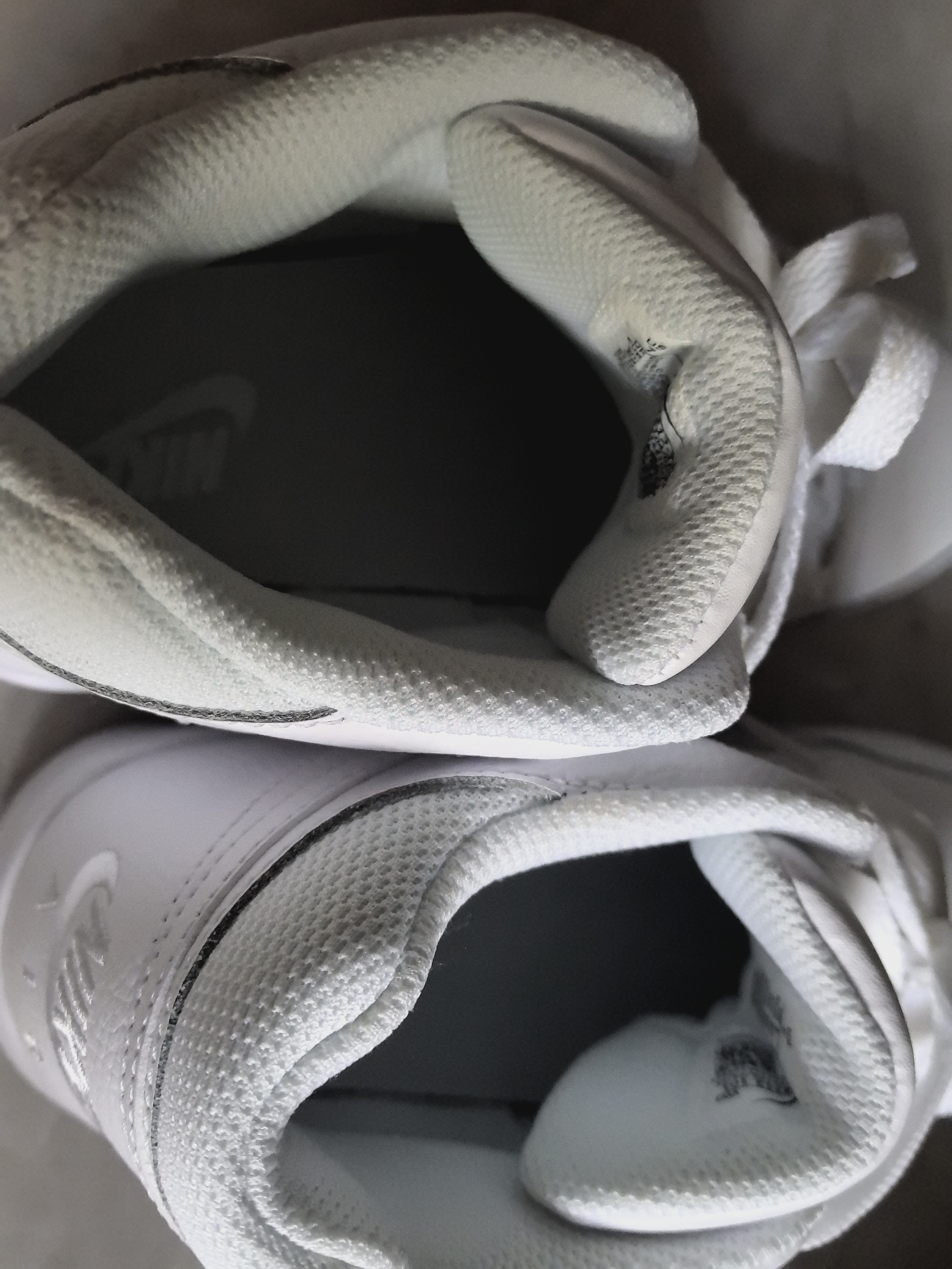 custom review-Nike Flight Legacy MID Топ Винтажные баскетбольные кроссовки Унисекс Белый