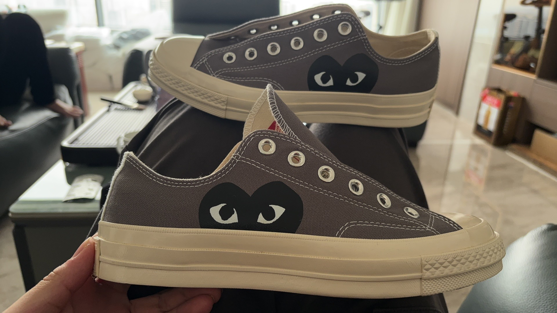 Grey Converse Low Commes Des Garcon Converse Australia Commes Des