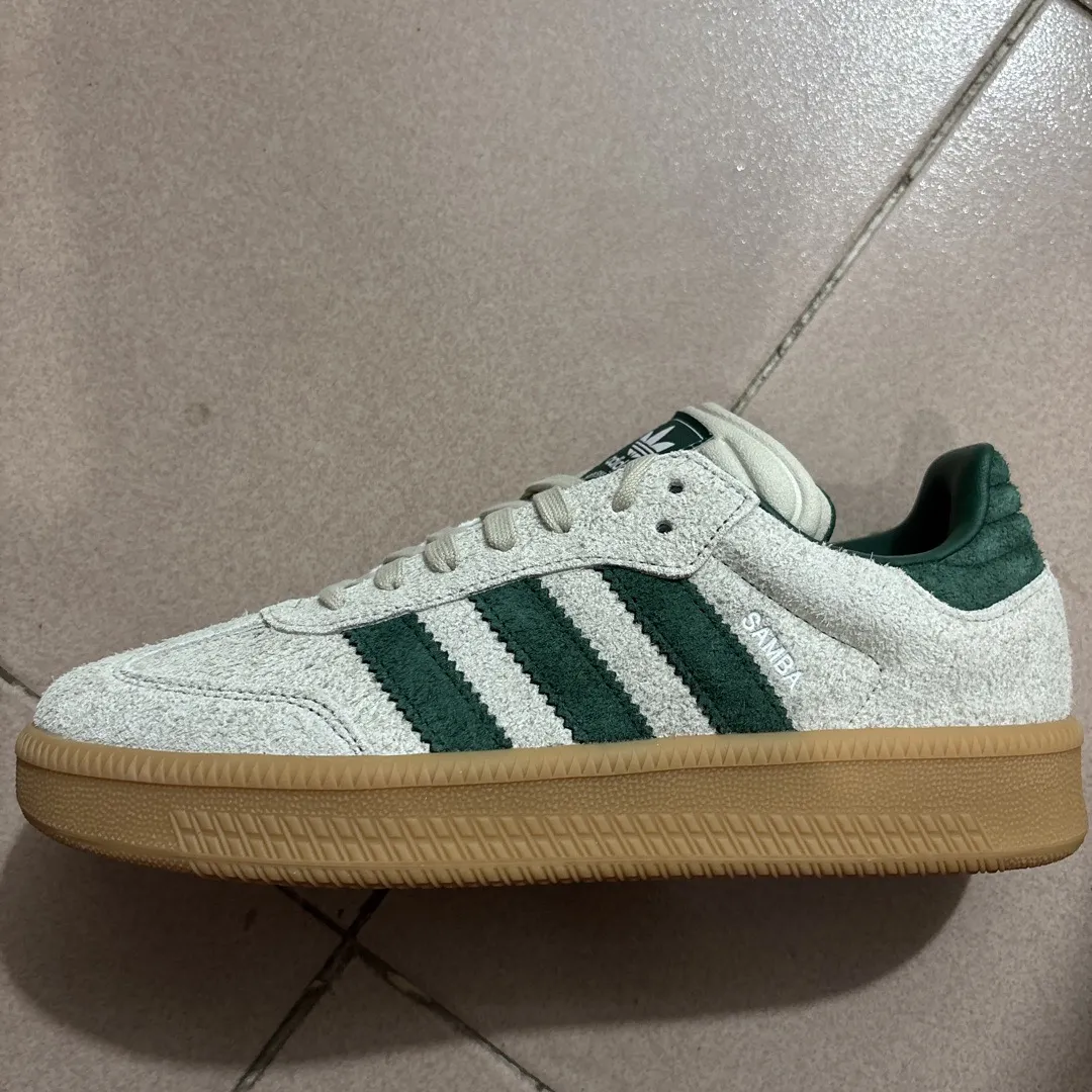adidas gazelle silver green womens Adidas Sambas x Indian Cricket Theme Custom main image 0